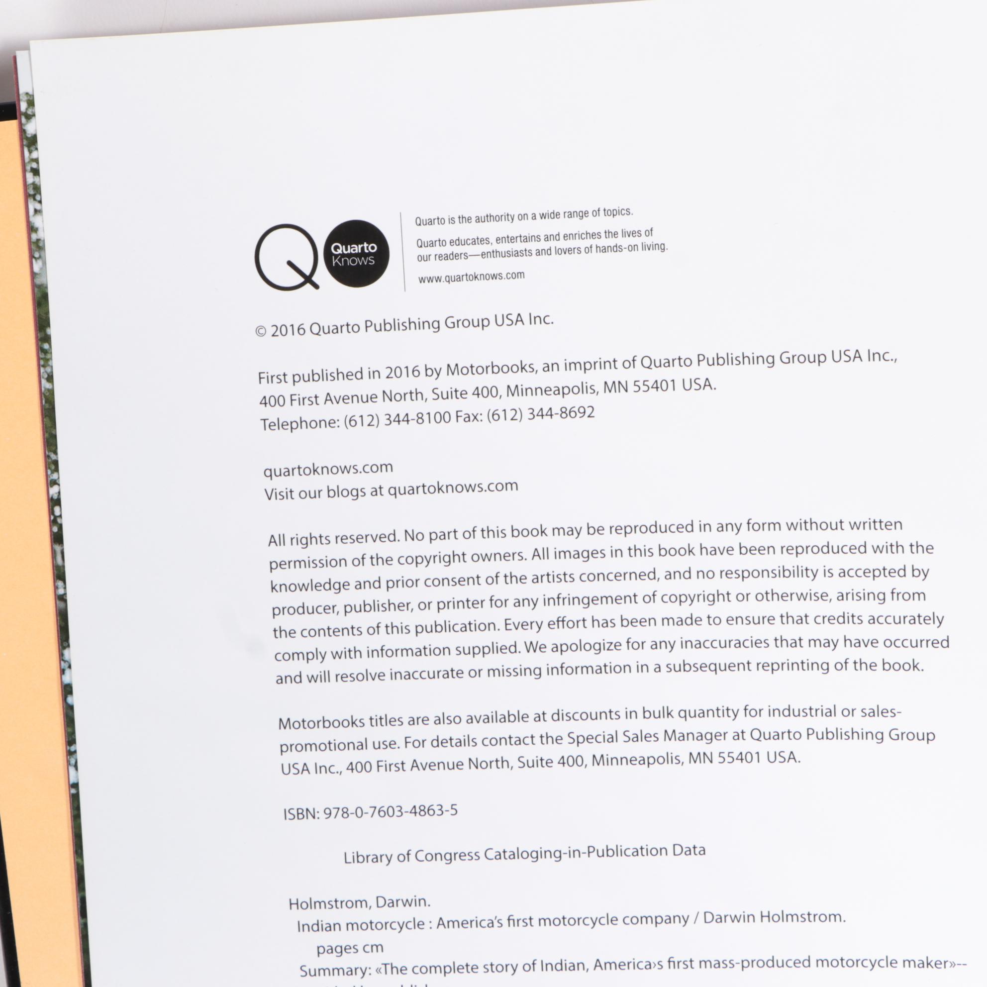 "Know Thy Beast" and More Motorcycle History and Reference Books