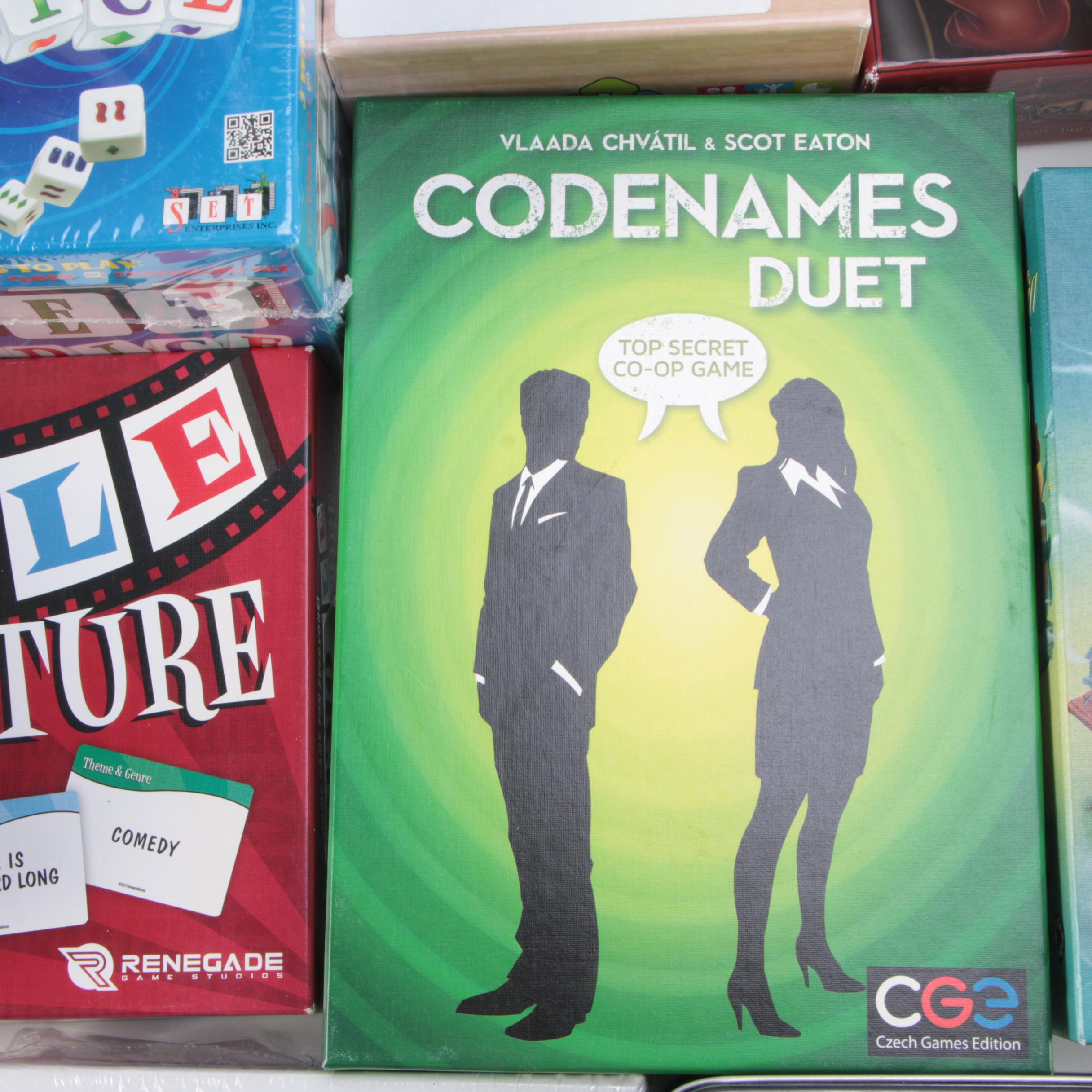 Board Games Including Mobscenity, Icarus, Red Dragon Inn and Others