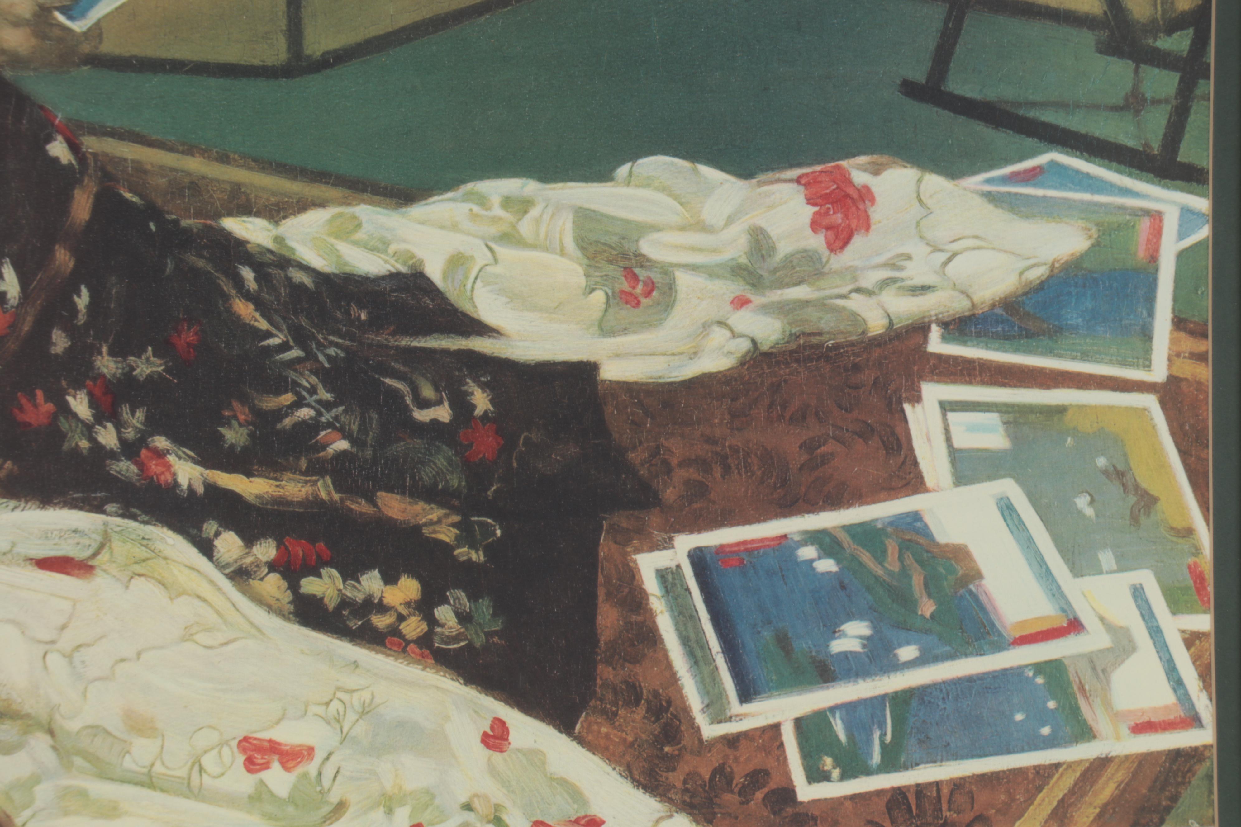 Giclée after James Whistler "Caprice in Purple and Gold: The Golden Screen"