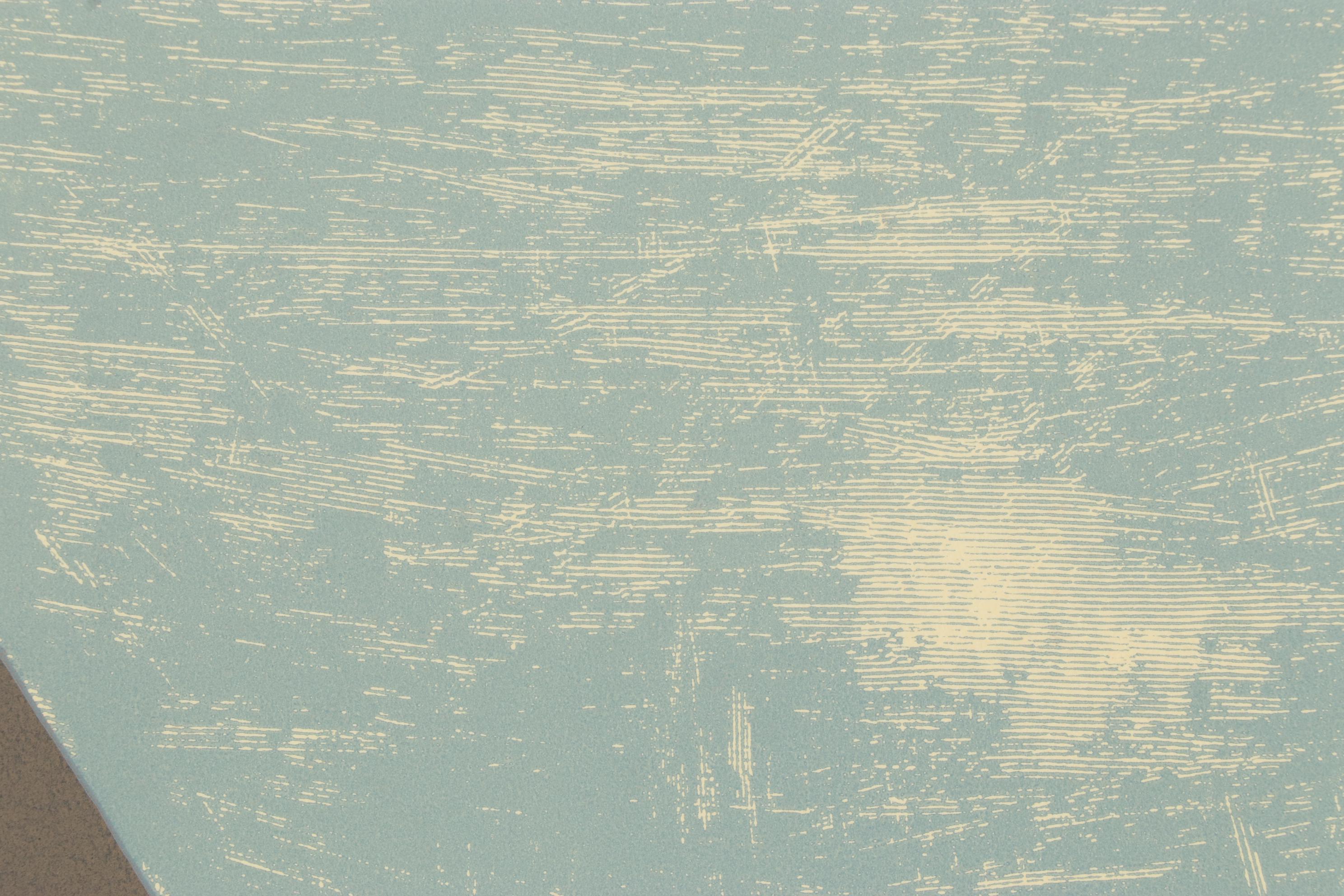 Pablo Picasso Linoleum Cut "Bacchanal With Bull," 1962