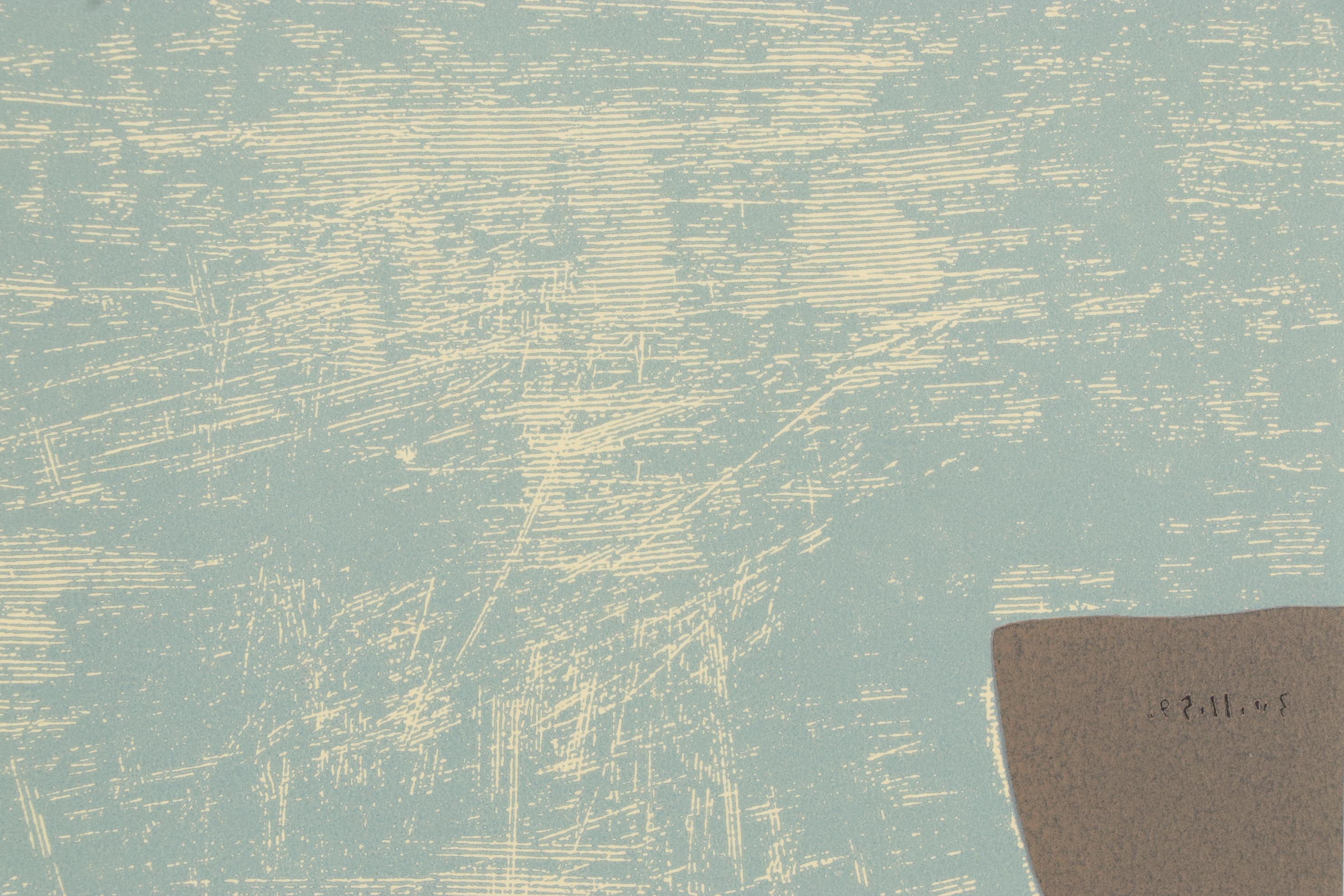 Pablo Picasso Linoleum Cut "Bacchanal With Bull," 1962