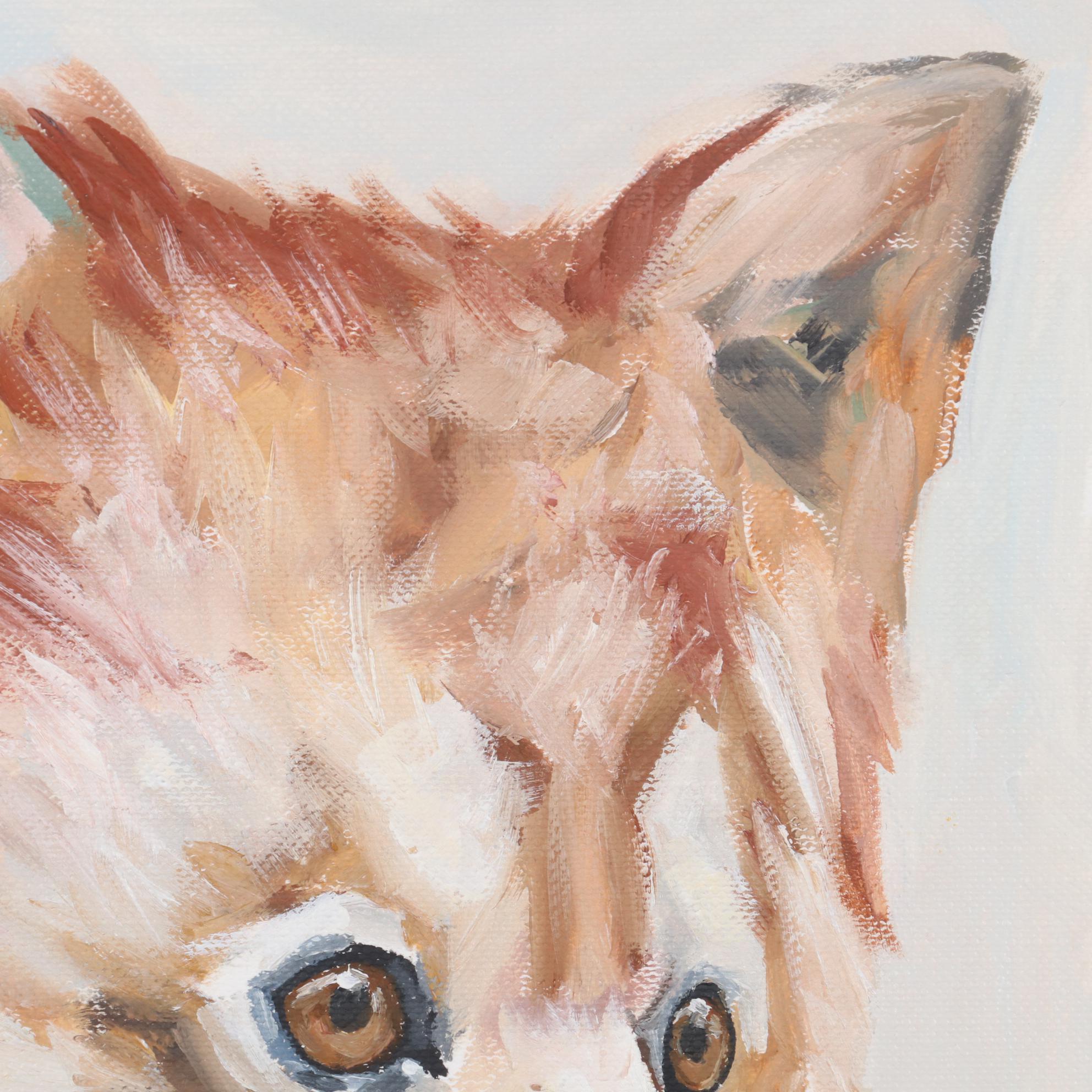 Inga Khanarina Oil Painting of Red Panda