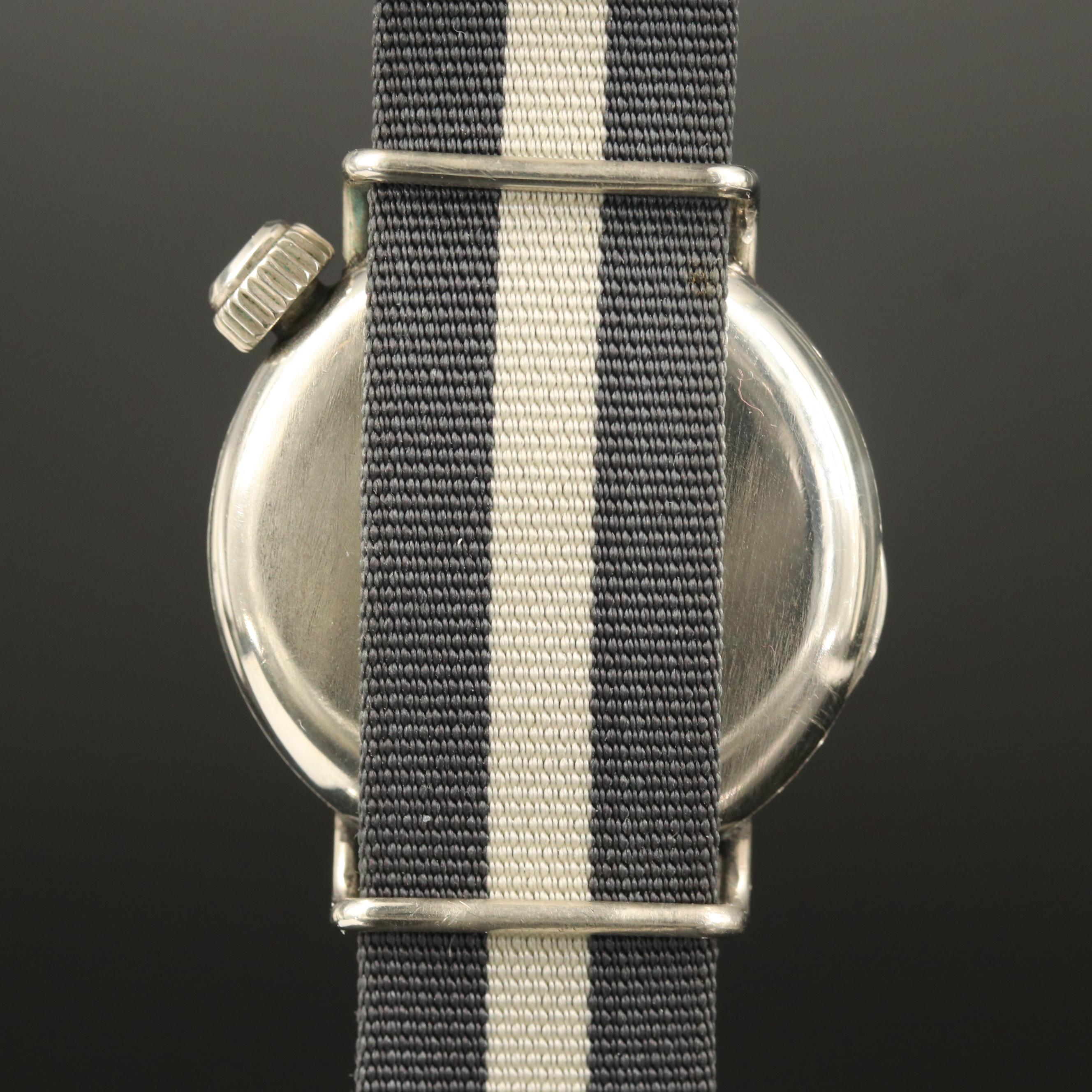 1919 Elgin Pershing Dial with Military Nickel Pilots Watch