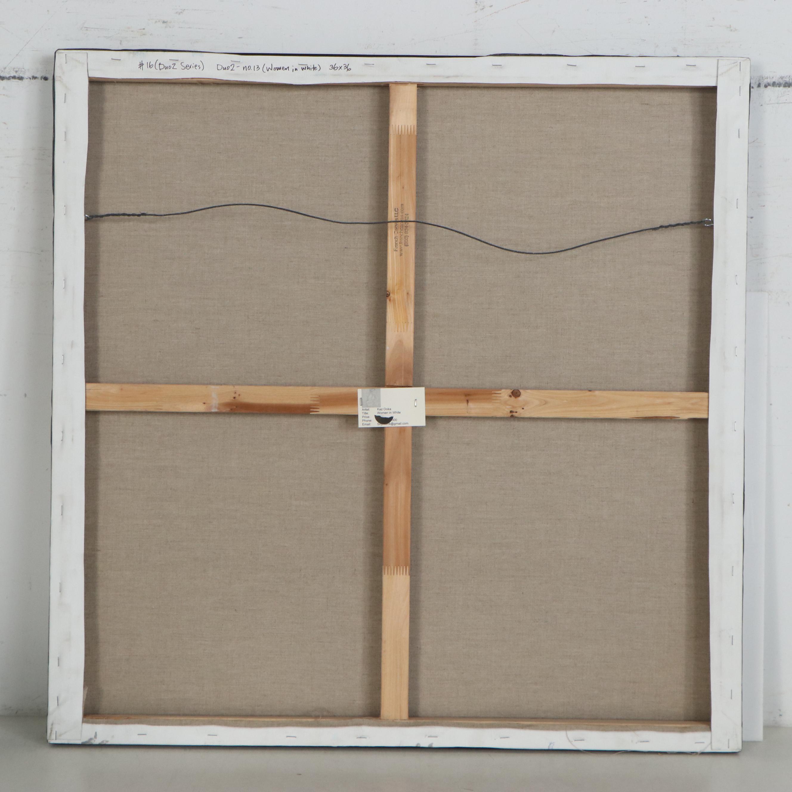 Kaz Ooka Figural Oil Painting "No. 13," 2011