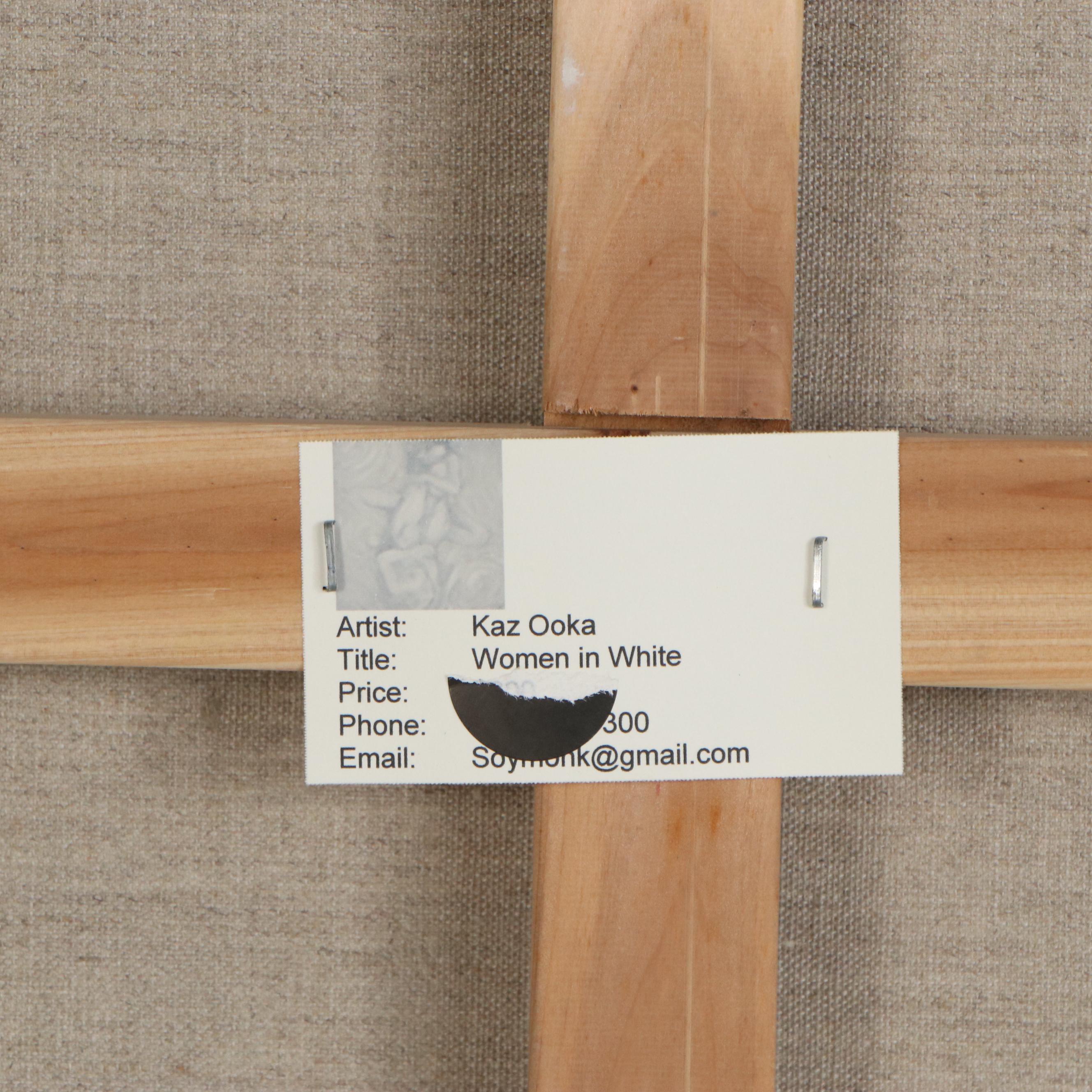 Kaz Ooka Figural Oil Painting "No. 13," 2011