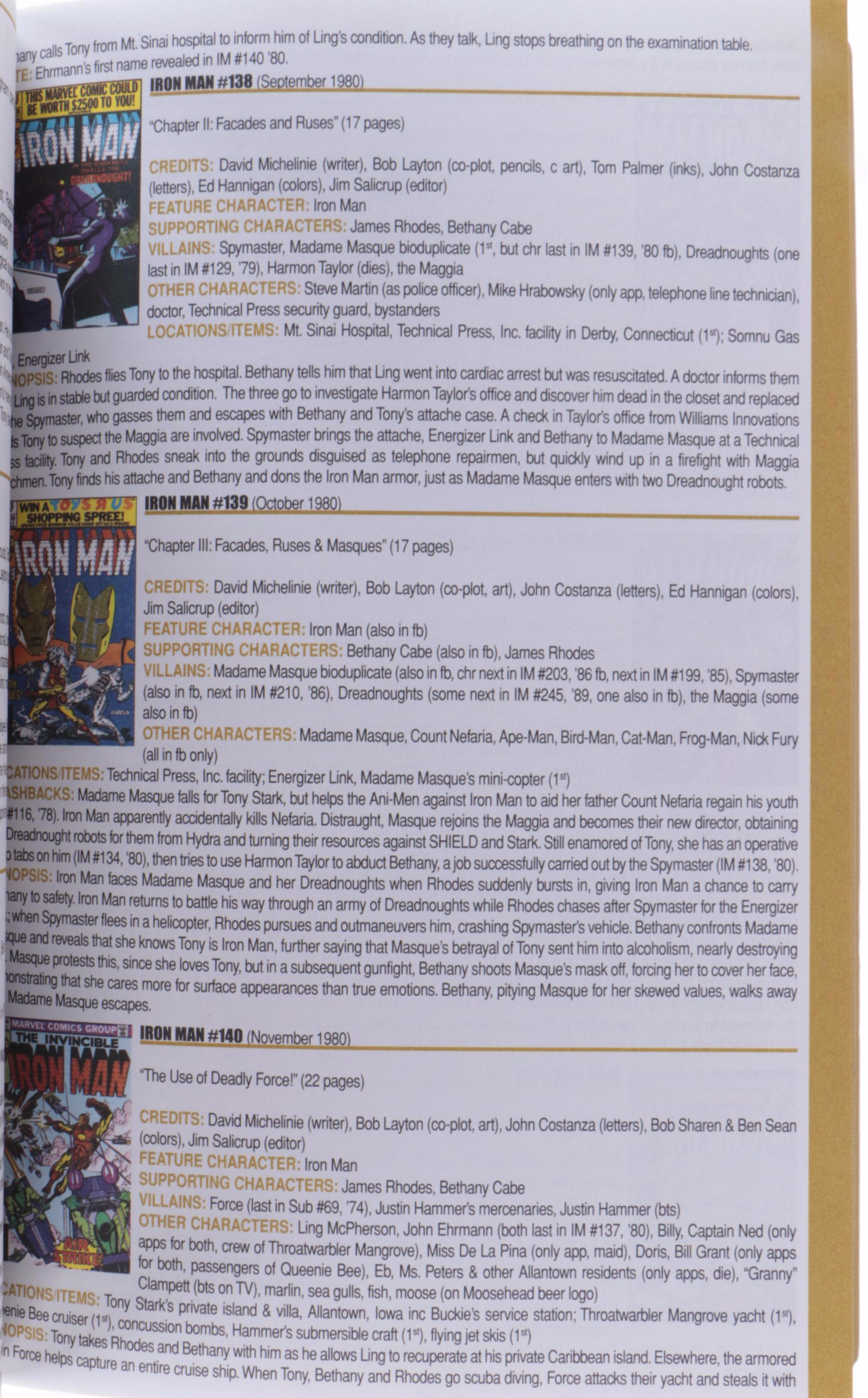 Modern Age Graphic Novels Including "Iron Man," "Thor," "X-Men," and More