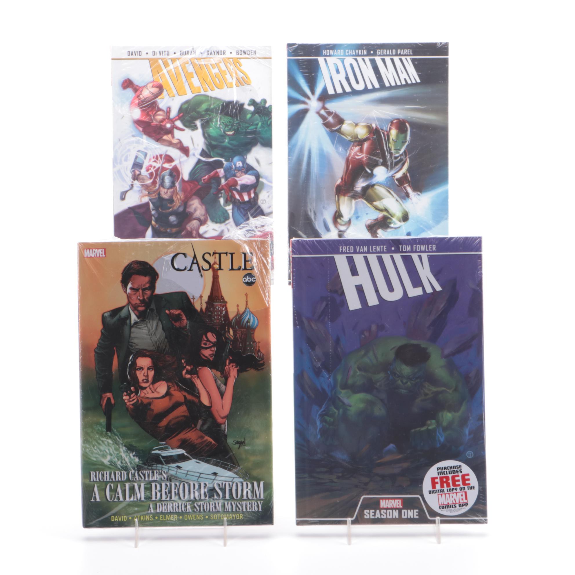 Modern Age Graphic Novels Including "Iron Man," "Thor," "X-Men," and More