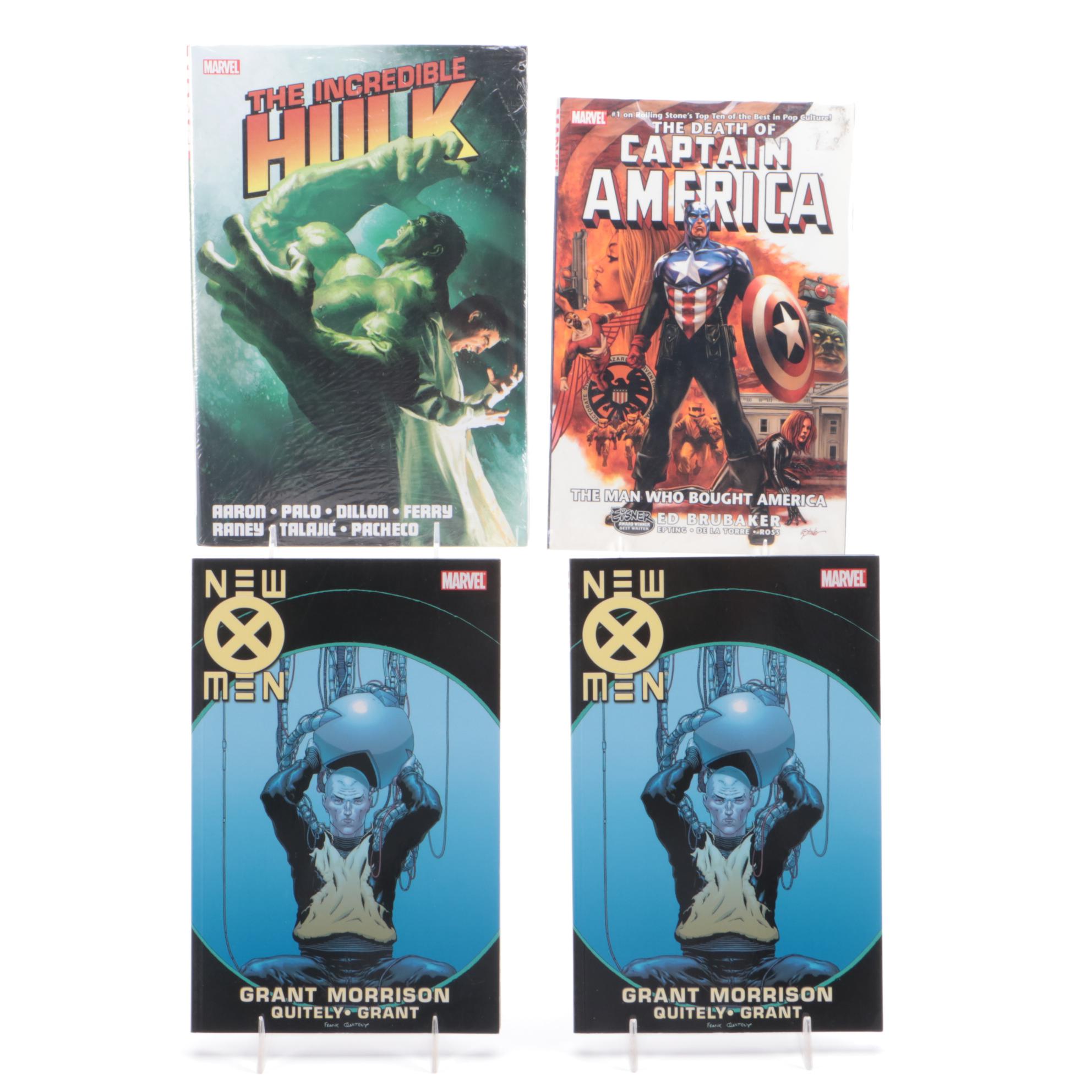 Modern Age Graphic Novels Including "Iron Man," "Thor," "X-Men," and More