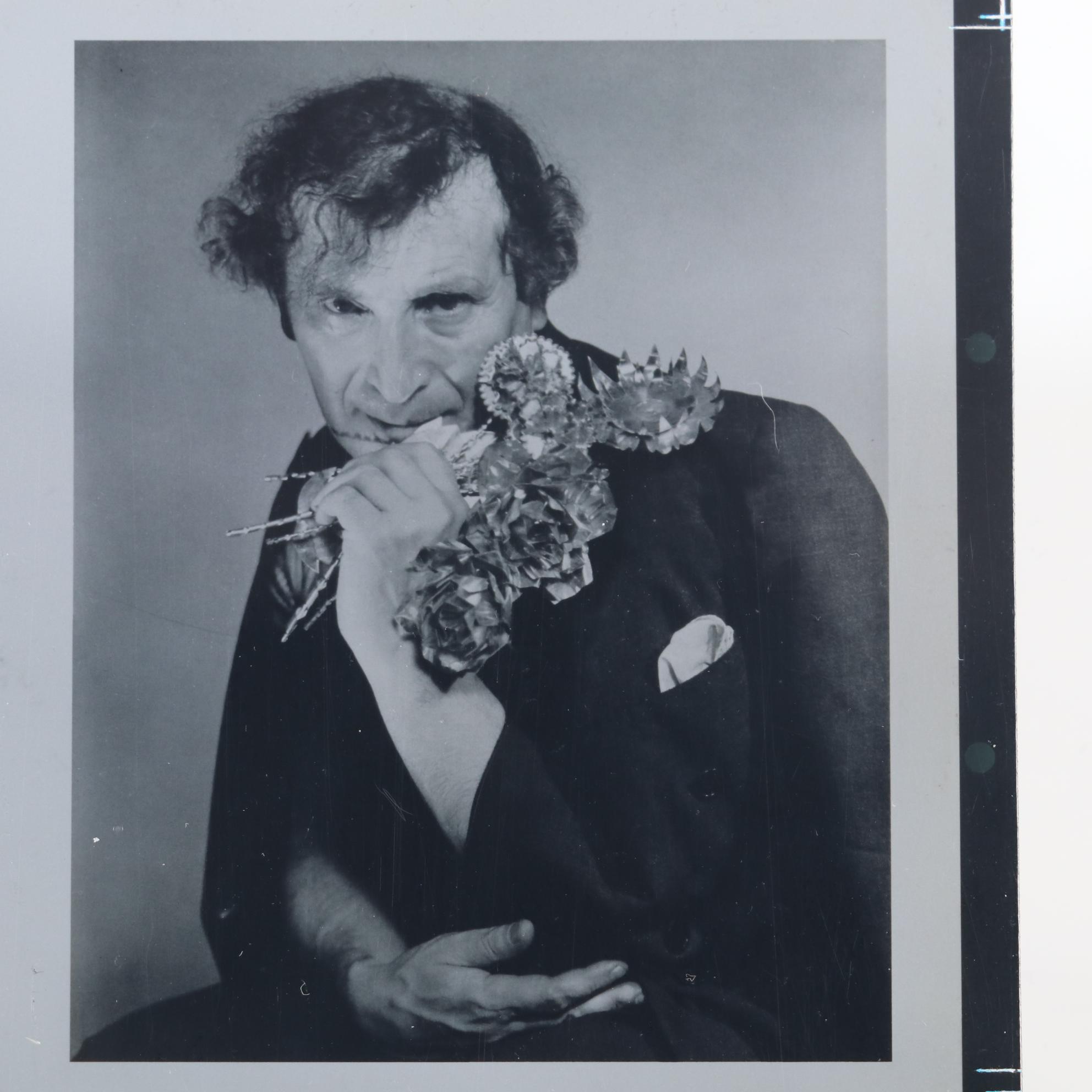 George Platt Lynes Photo Negative "Marc Chagall," Circa 1935