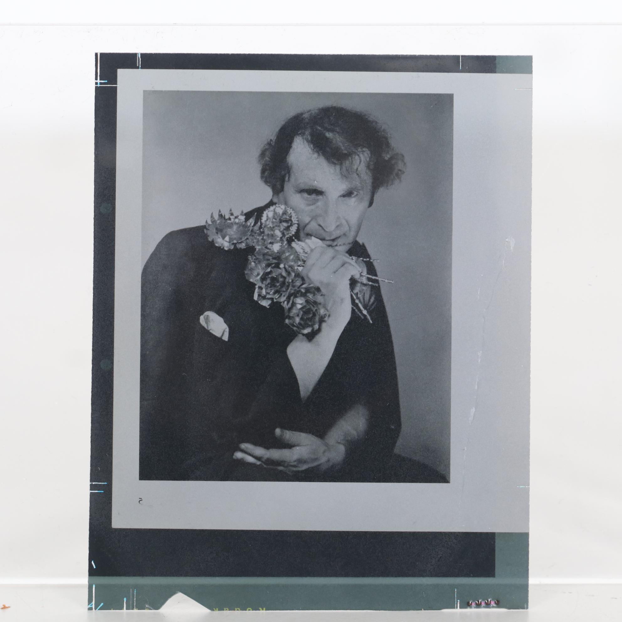 George Platt Lynes Photo Negative "Marc Chagall," Circa 1935