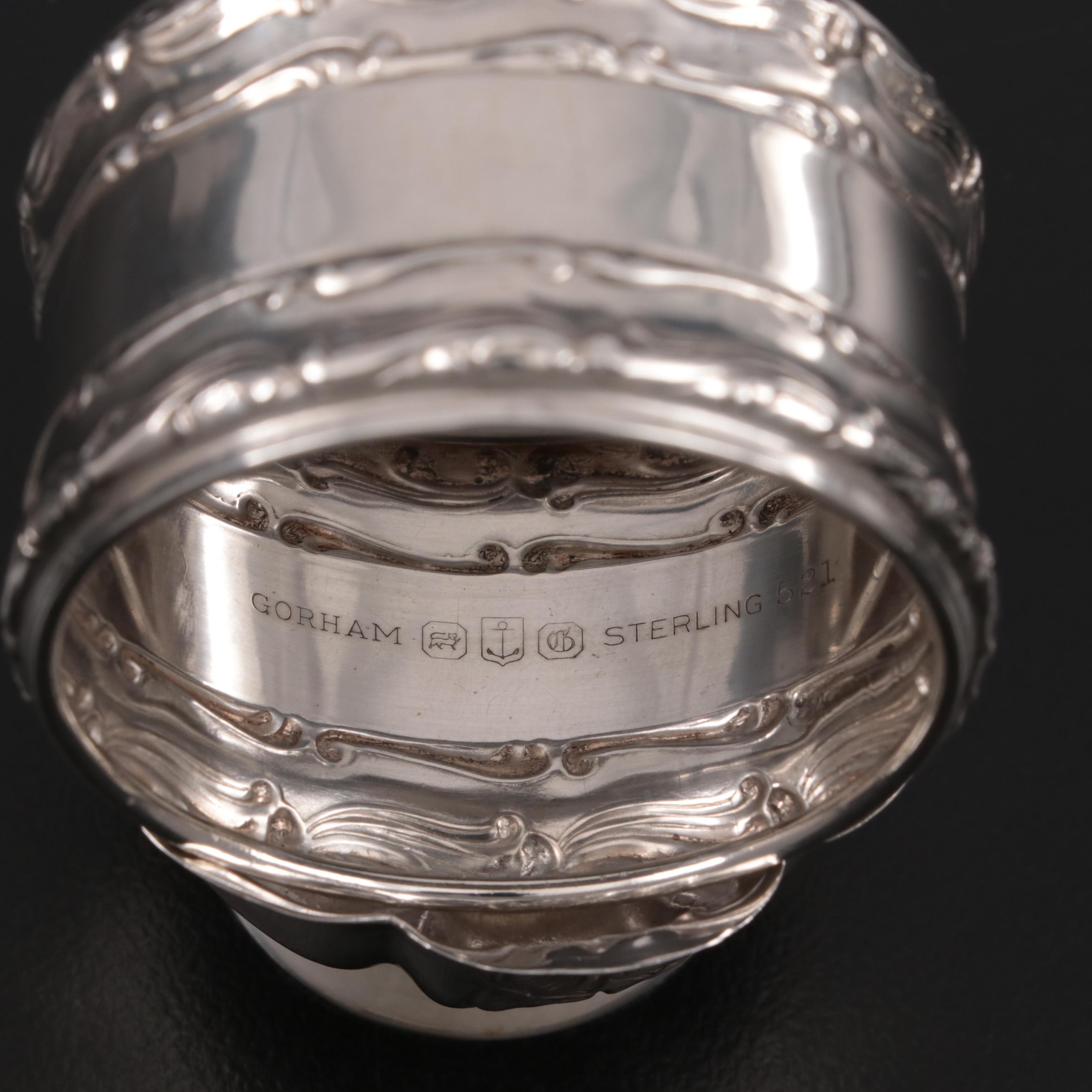 Tiffany & Co. Sterling Ramekin Holder with Other Sterling Table Accessories