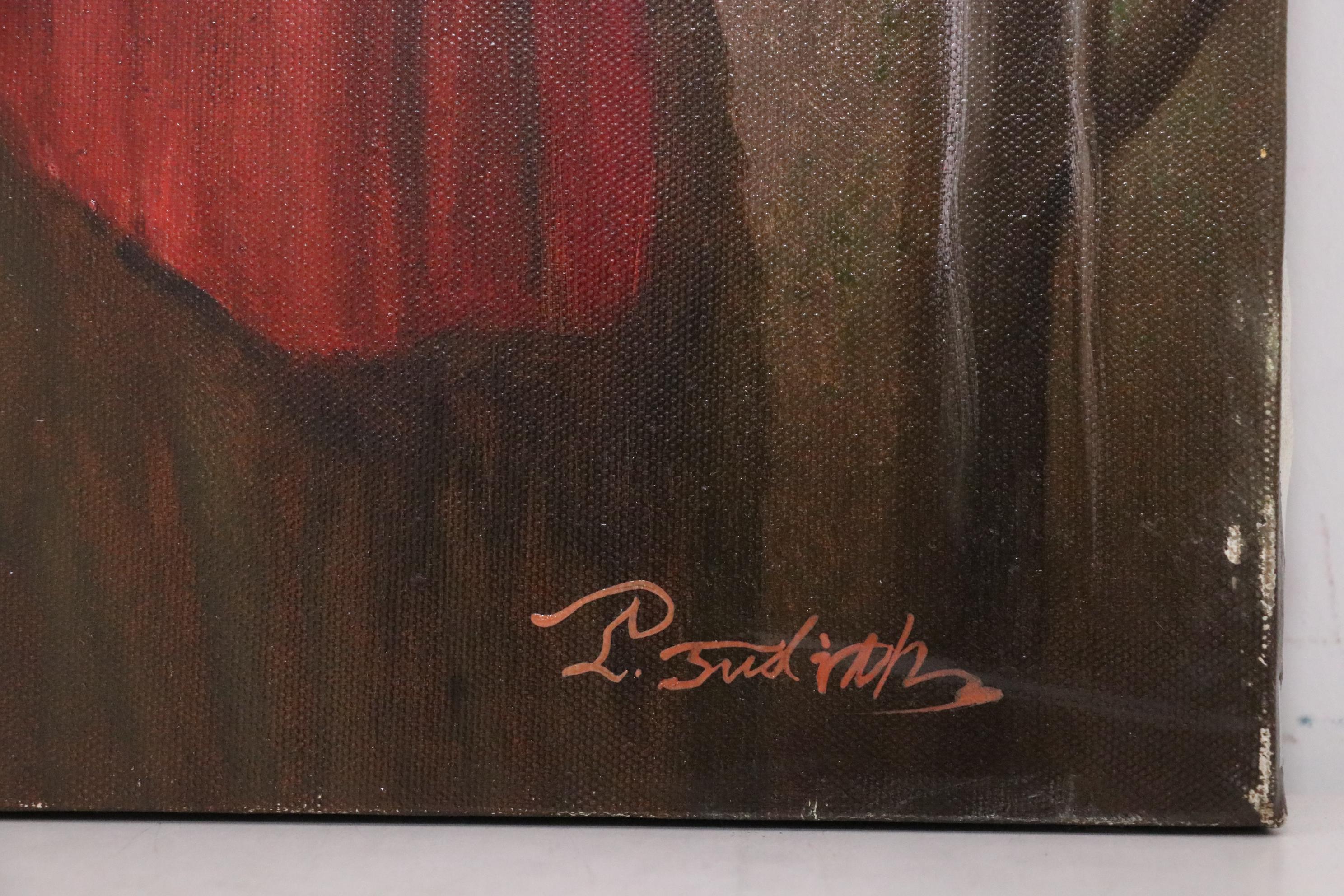 Oil Painting after Donald Roller Wilson "The Wedding of Jimmy and Naughty Betty"