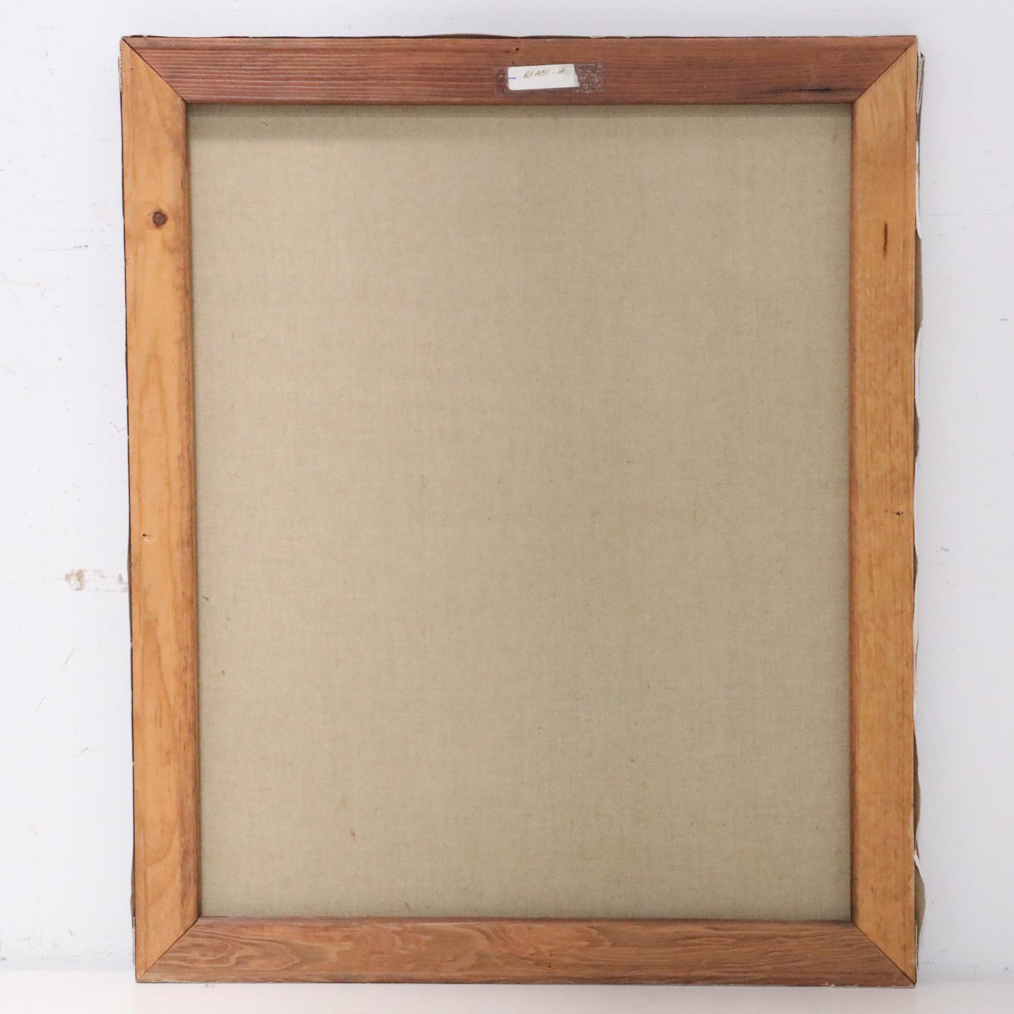 Oil Painting after Donald Roller Wilson "The Wedding of Jimmy and Naughty Betty"