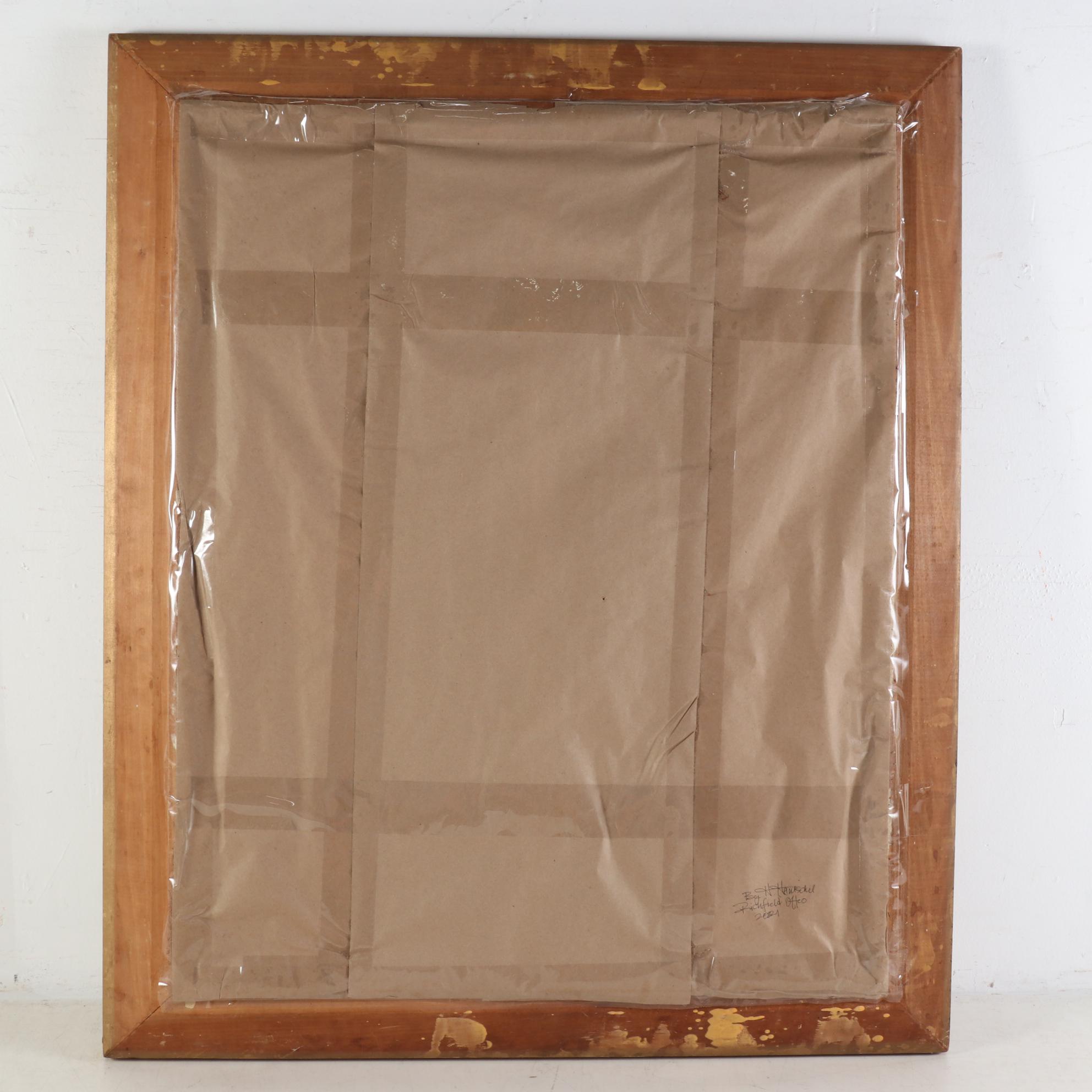 Heather H. Acrylic Painting of Chanel No. 5 Perfume Bottle, 2021