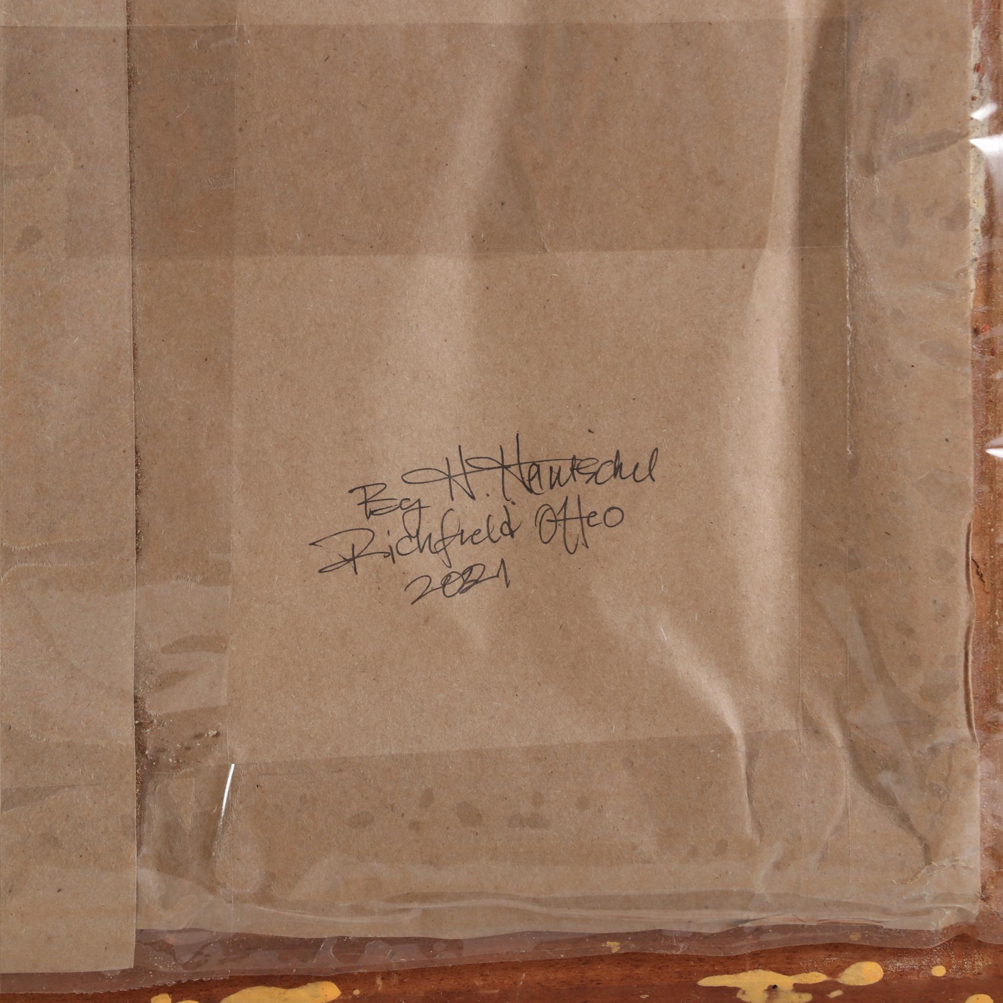 Heather H. Acrylic Painting of Chanel No. 5 Perfume Bottle, 2021