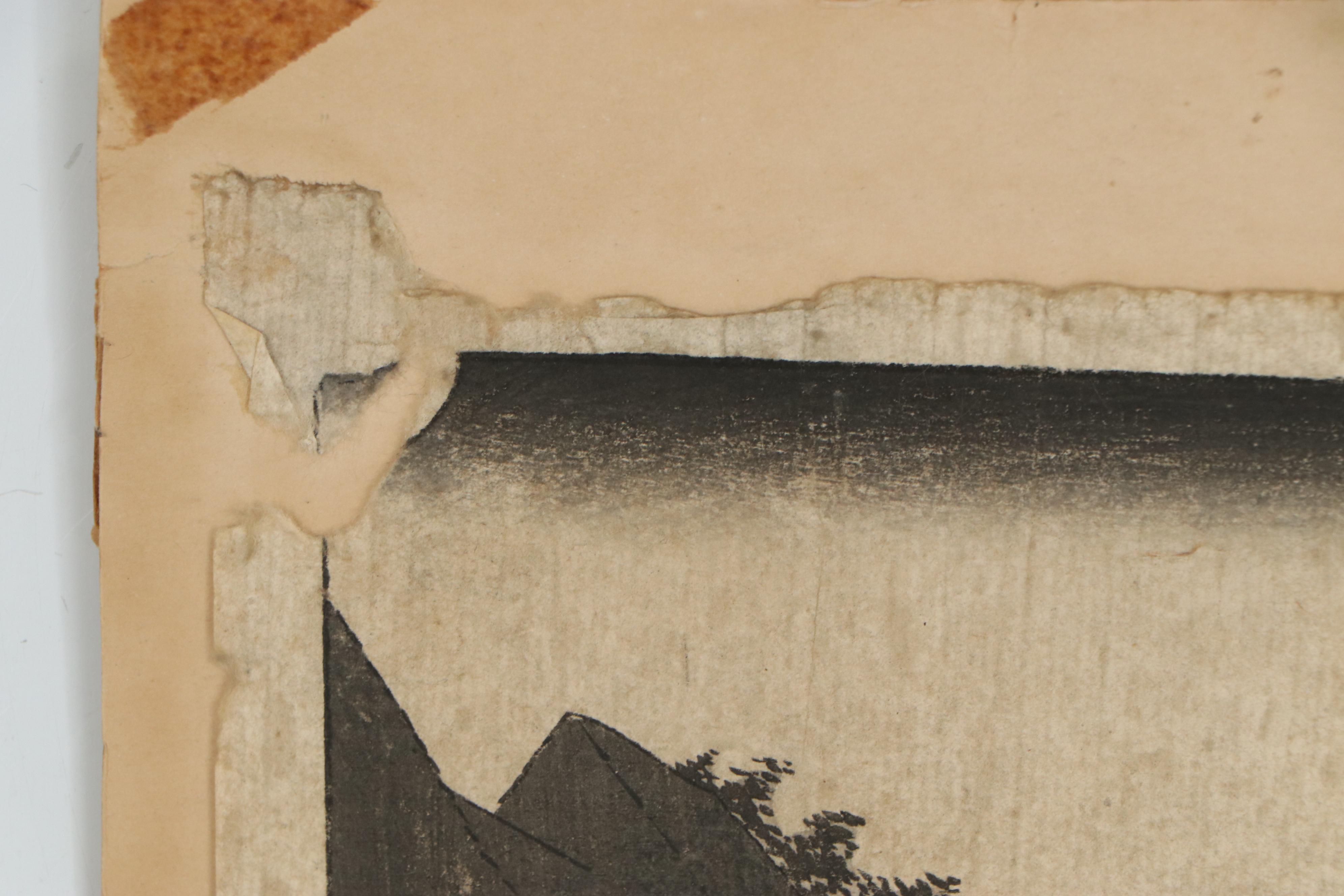 Woodblocks after Utagawa Hiroshige from "Fifty-Three Stations of the Tōkaidō"