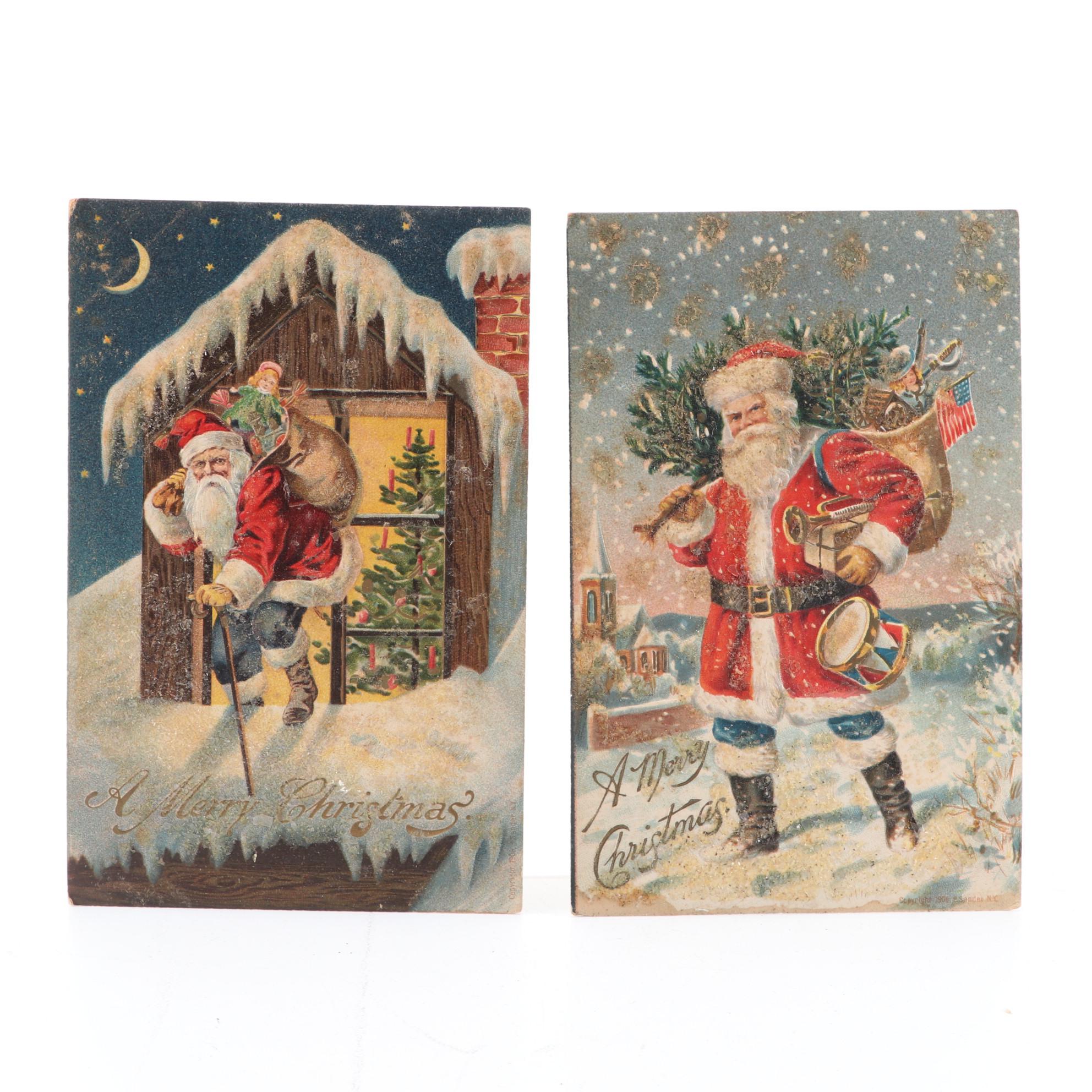 Christmas Cards and Boxes, Vintage