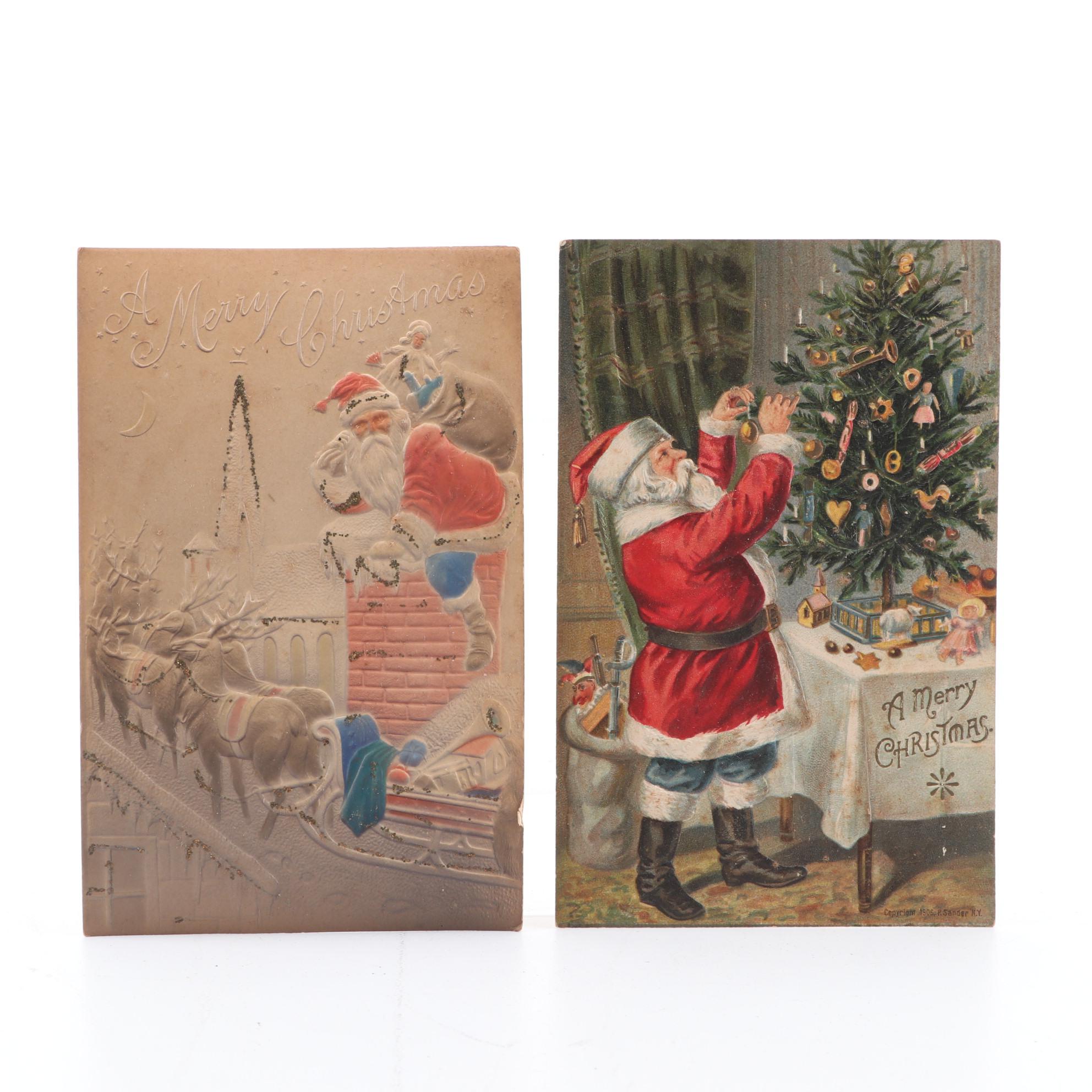 Christmas Cards and Boxes, Vintage