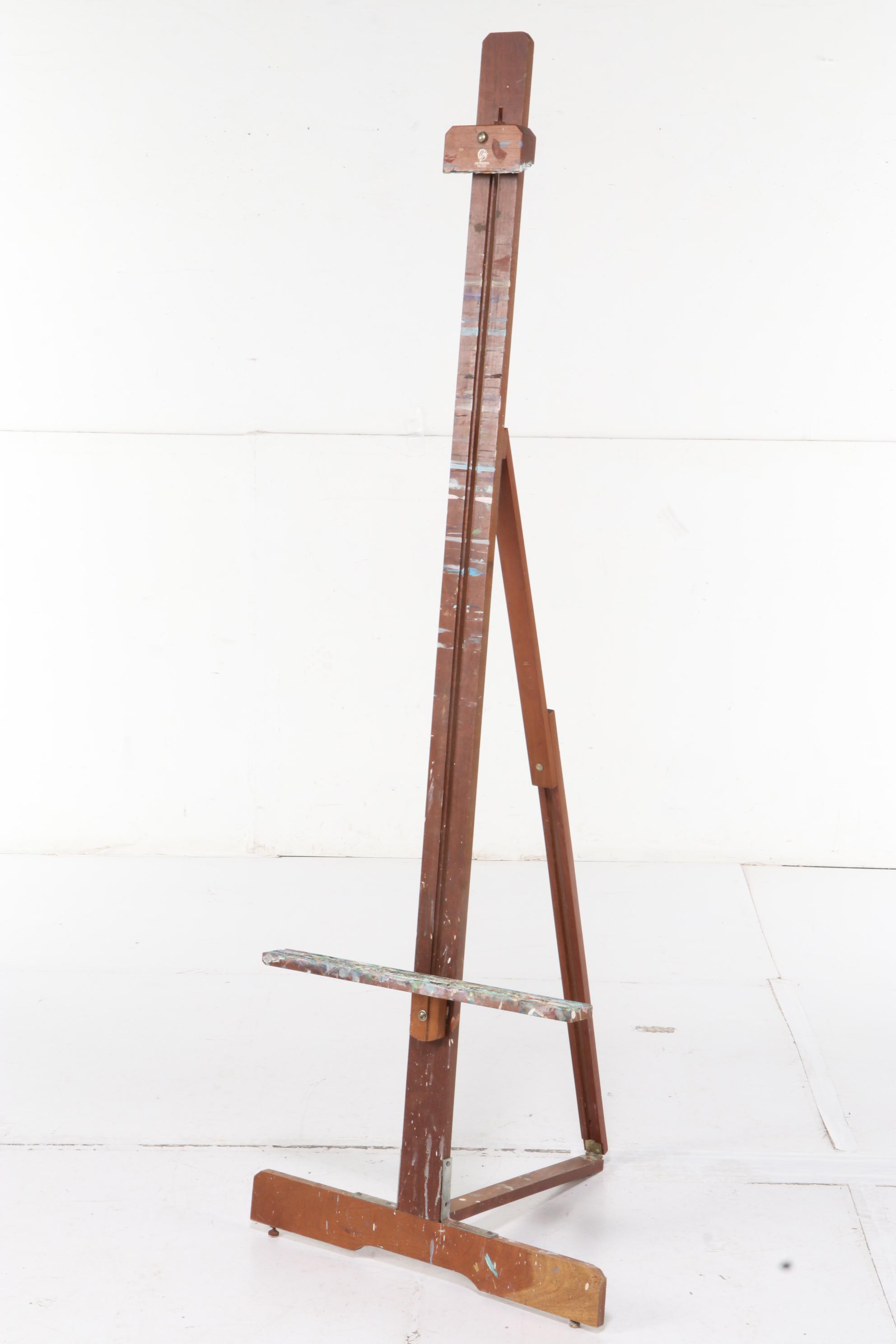Grumbacher No. 222 Adjustable Height Wooden Easel