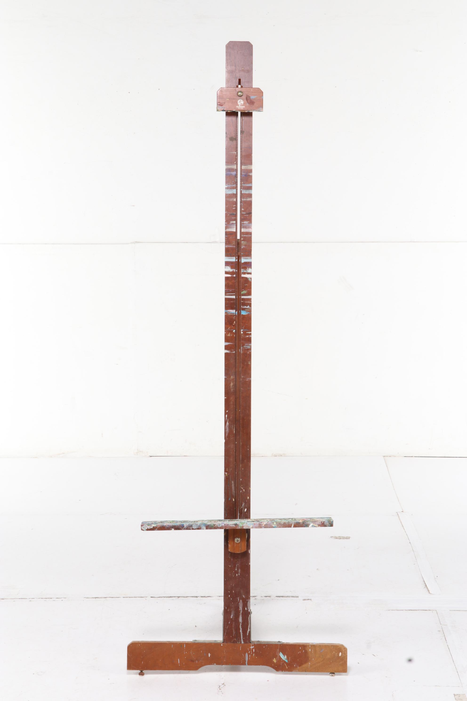 Grumbacher No. 222 Adjustable Height Wooden Easel