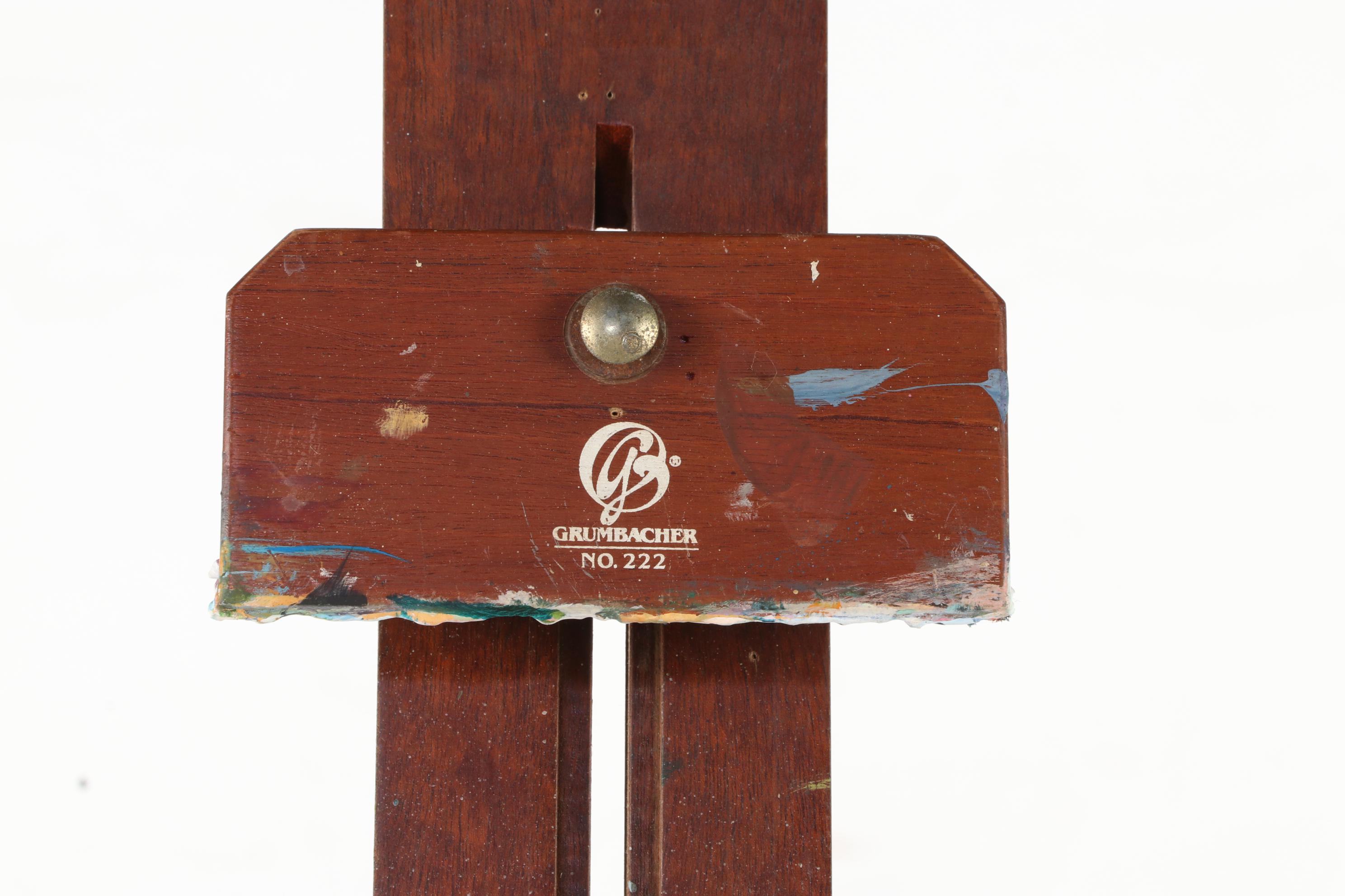 Grumbacher No. 222 Adjustable Height Wooden Easel