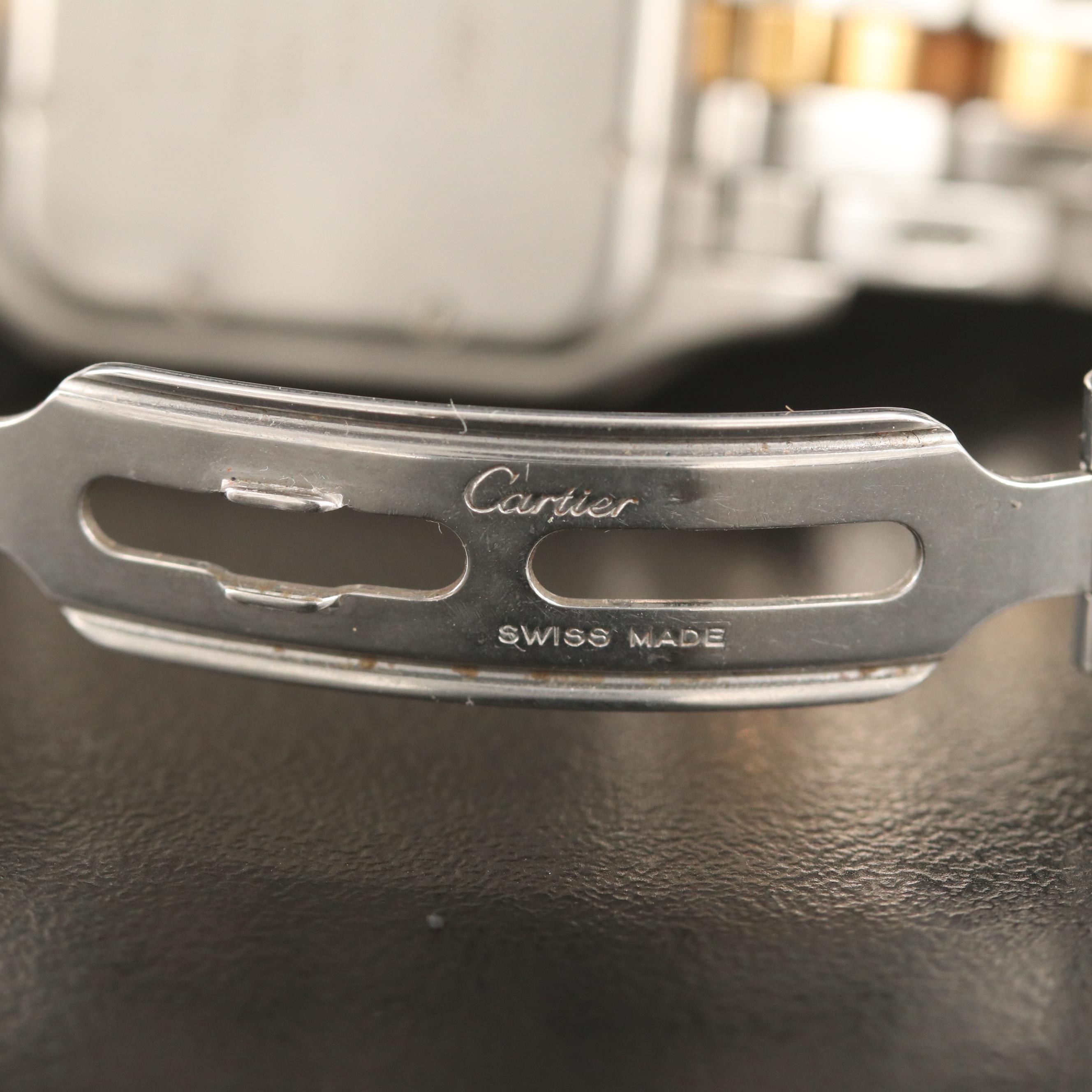 Cartier Panthere Midsize Stainless Steel and 18K Gold Quartz Watch