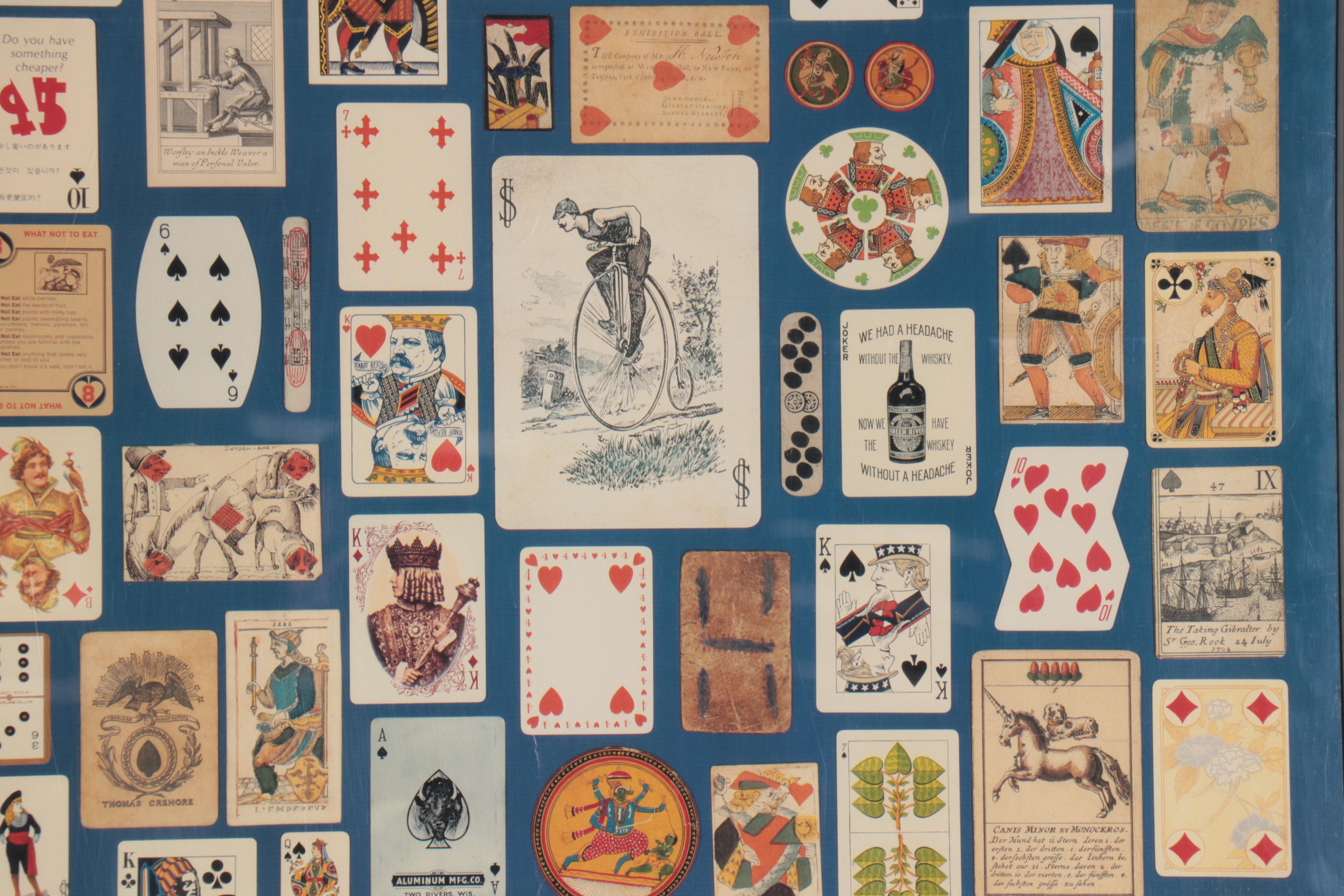 The Playing Card Museum Poster Advertisements