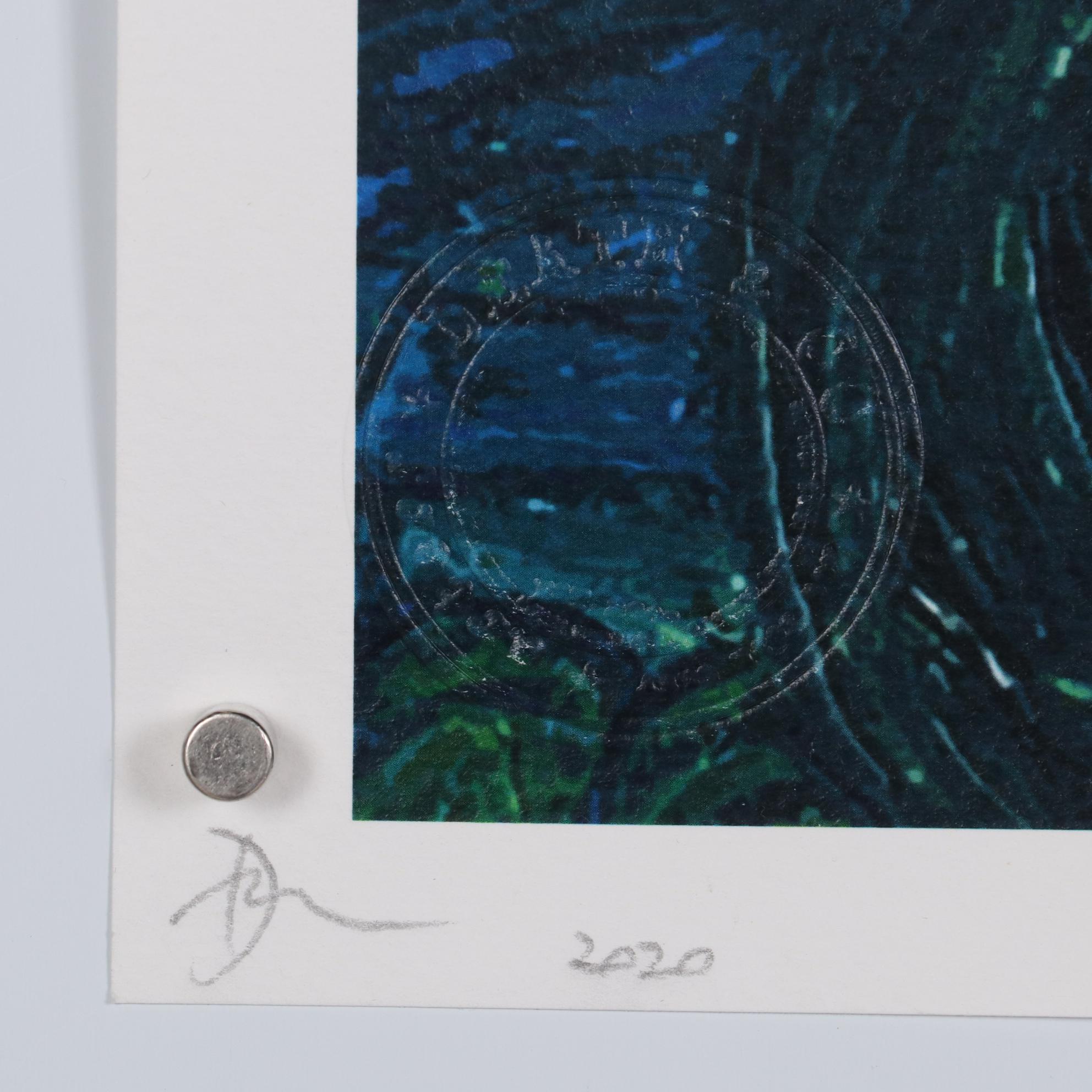 Death NYC Pop Art Offset Print of Snoopy and Starry Night, 2020