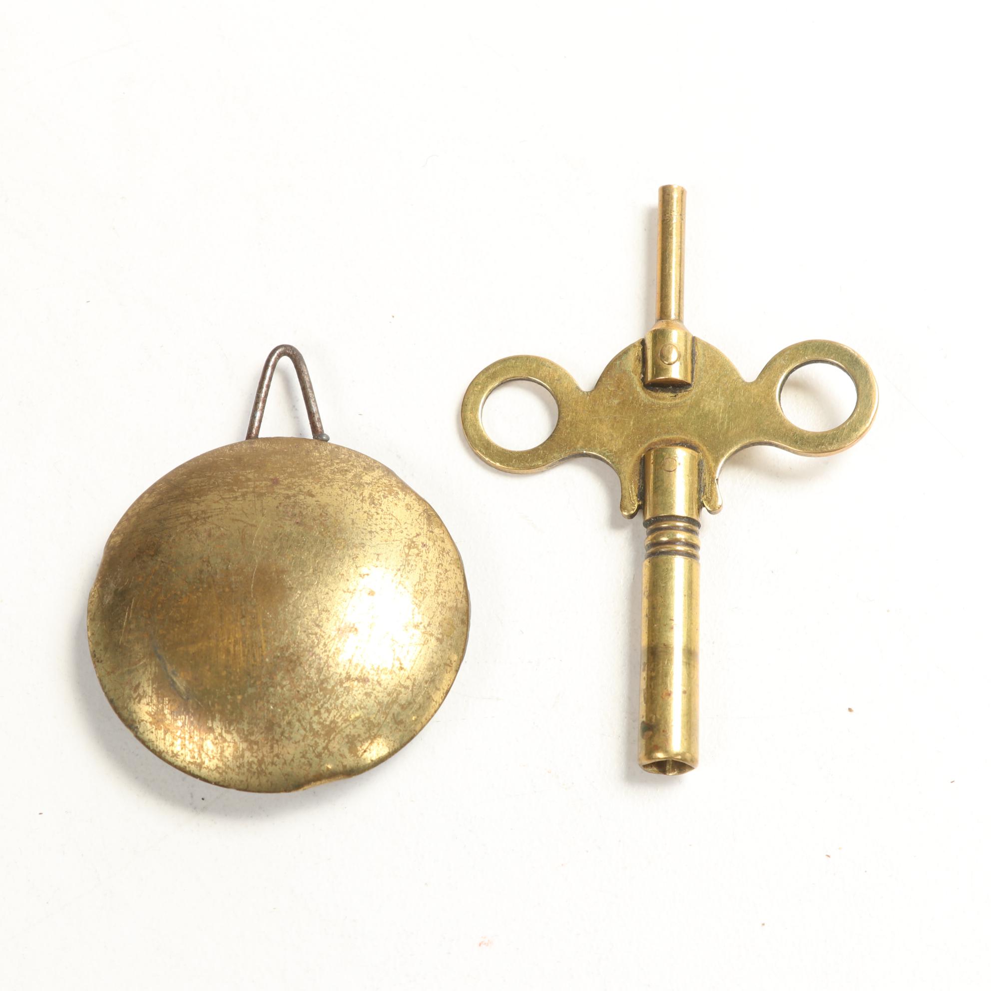 Seth Thomas No. 124 Mahogany Dome Top Mantel Clock, Mid 20th Century