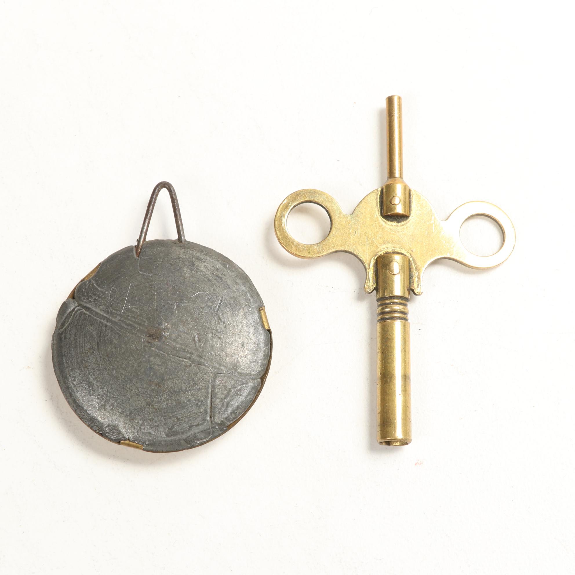 Seth Thomas No. 124 Mahogany Dome Top Mantel Clock, Mid 20th Century