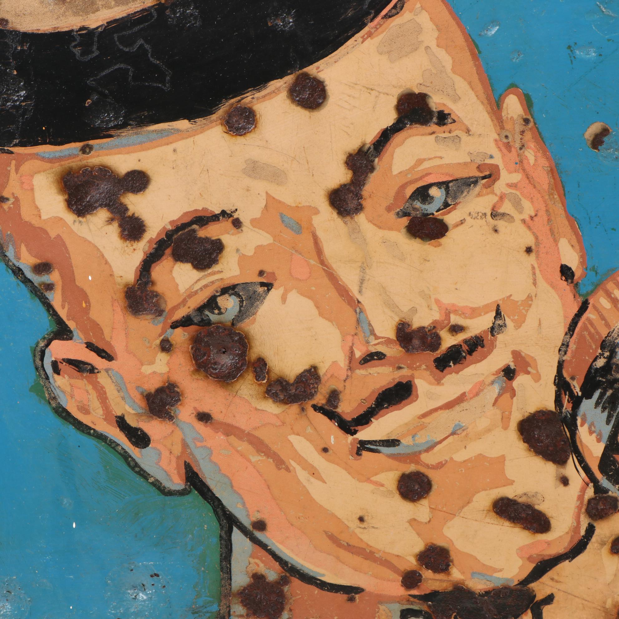 Heidelberg Brewing Co. "Student Prince" Metal Beer Sign, circa 1930