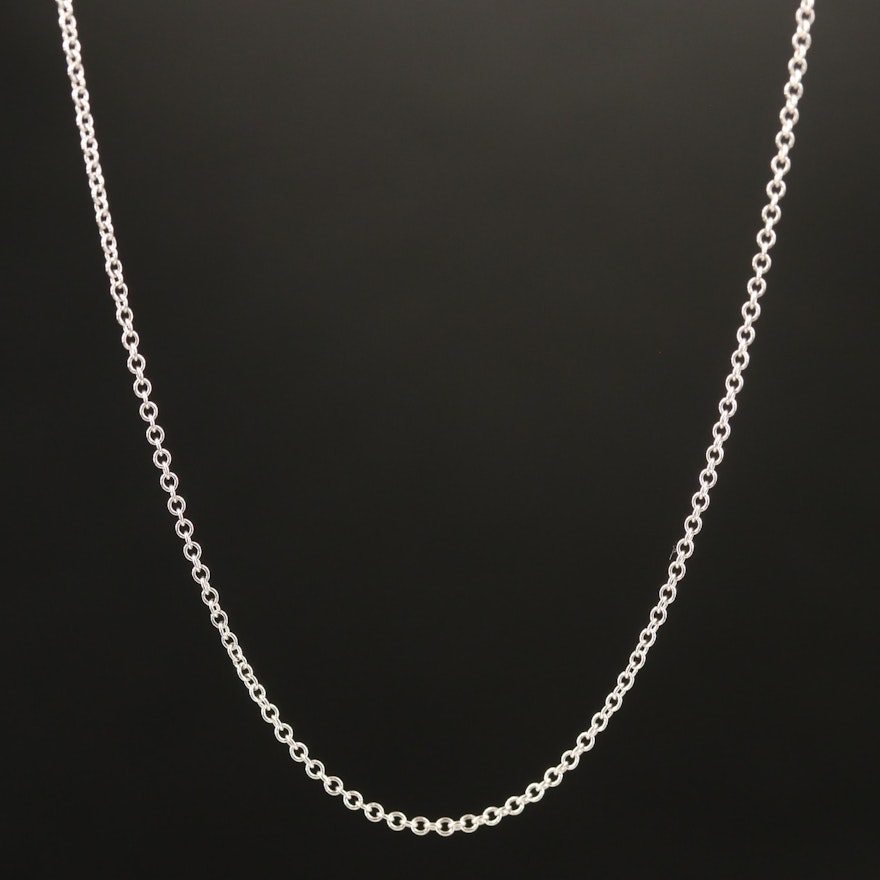 14K Rolo Chain Necklace