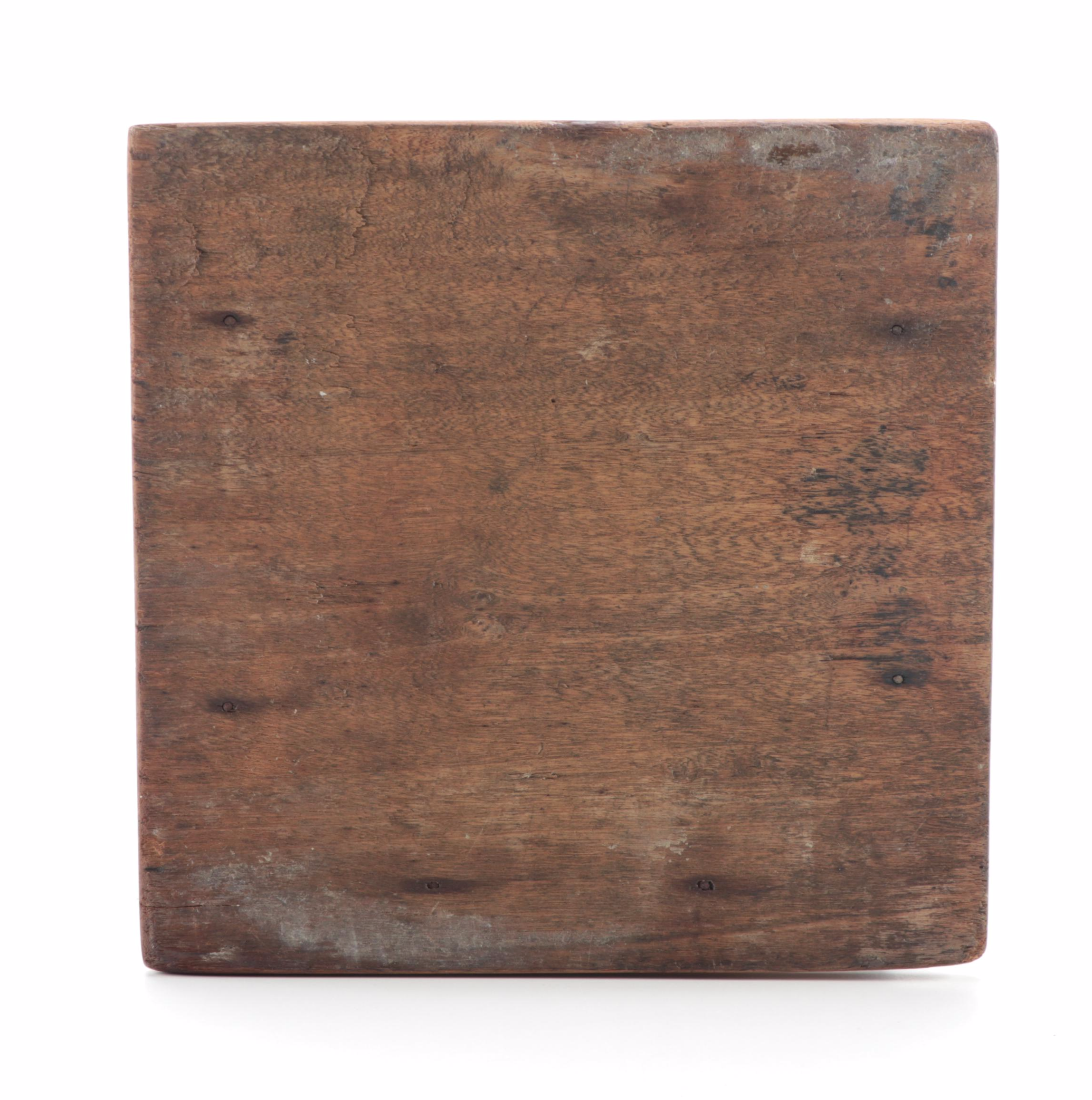 Imperial Arcade Co. Cast Iron and Wood Coffee Grinder, Late 19th/Early 20th C.