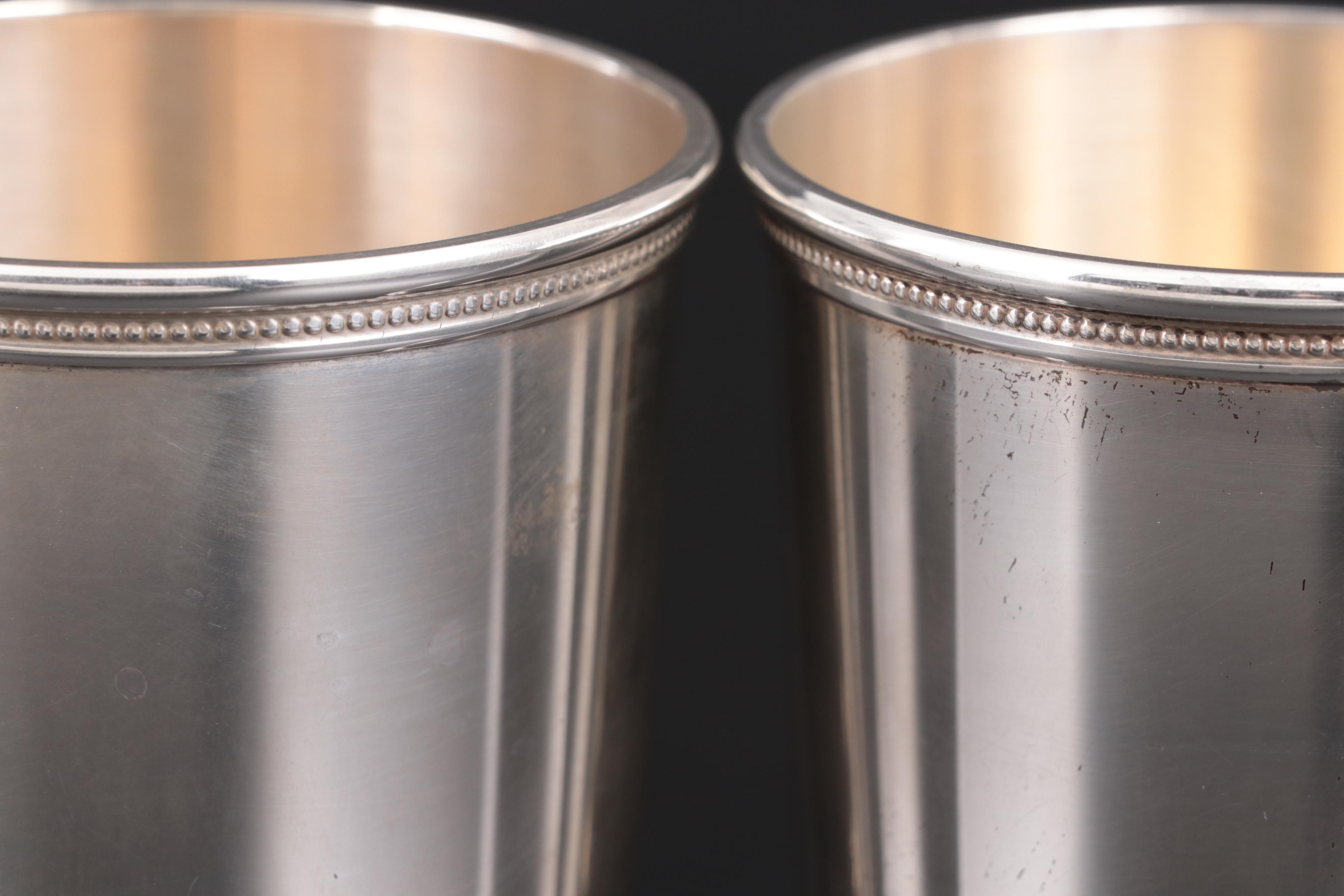 Mark J. Scearce Lyndon B. Johnson Presidential Sterling Julep Cups, 1963–1969