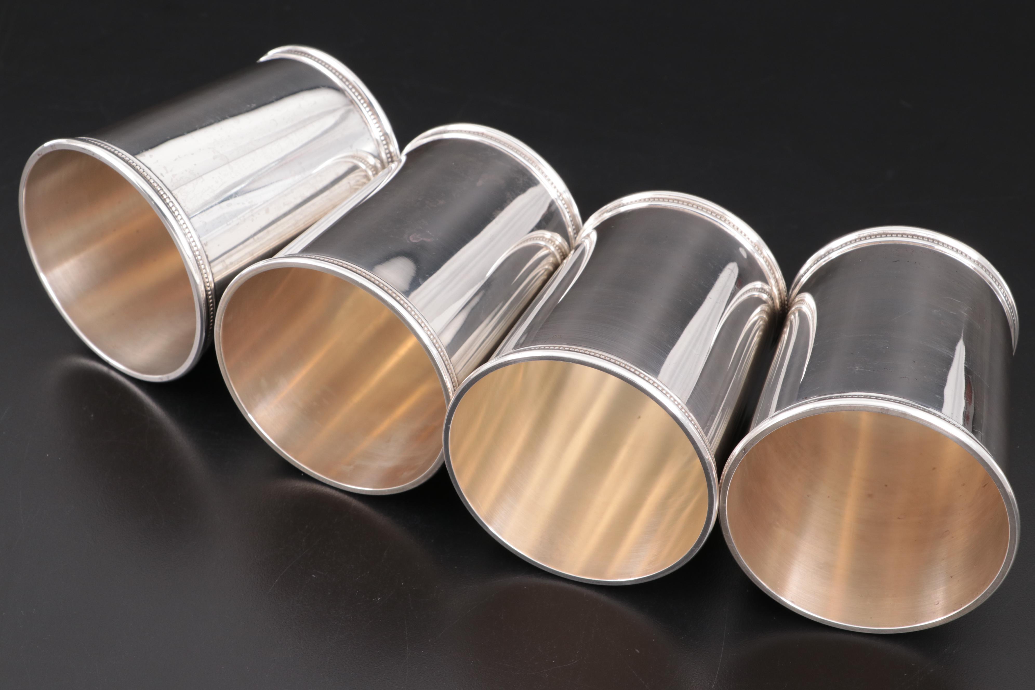 Mark J. Scearce Lyndon B. Johnson Presidential Sterling Julep Cups, 1963–1969