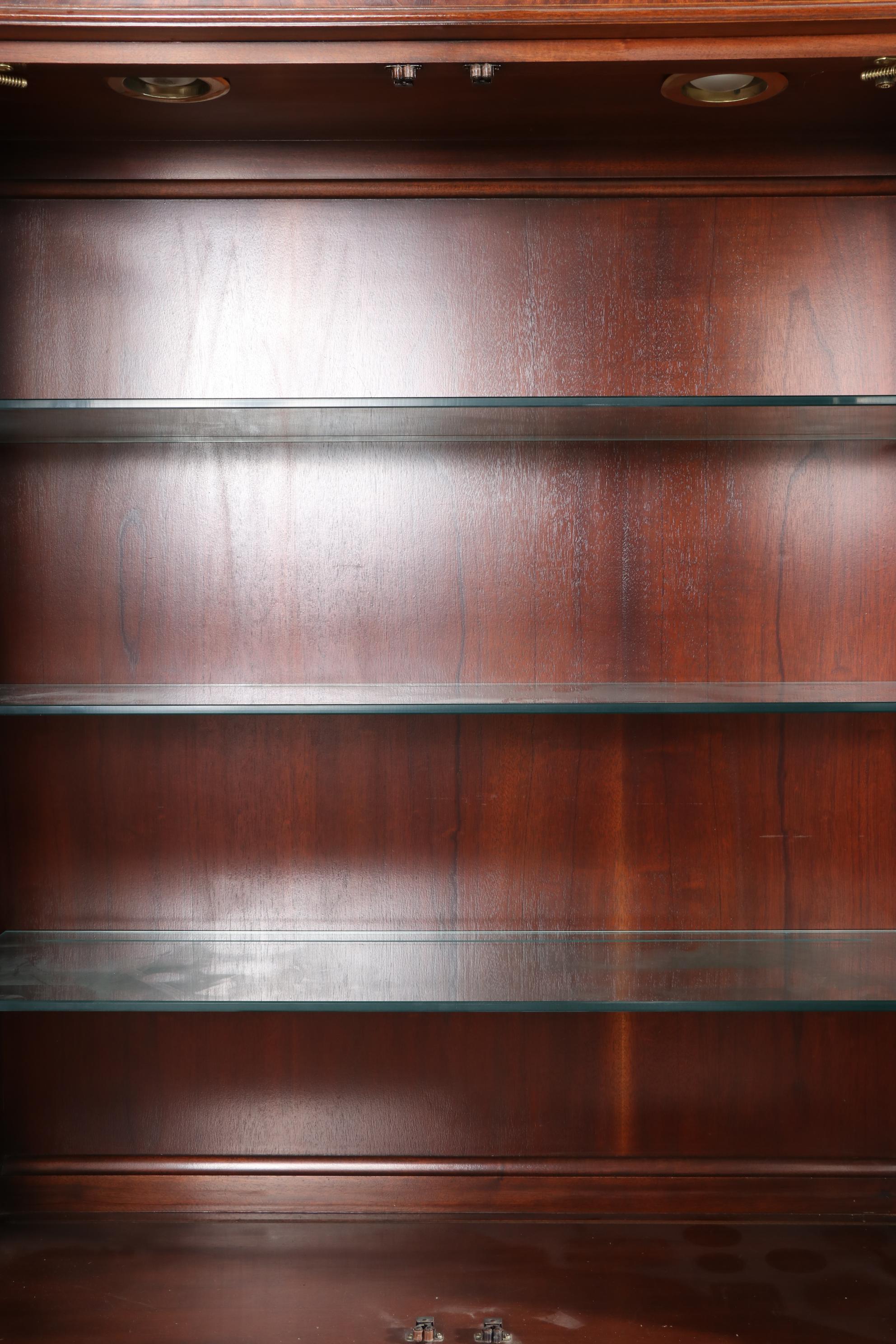 Councill Craftsmen George III Style Mahogany Cabinet