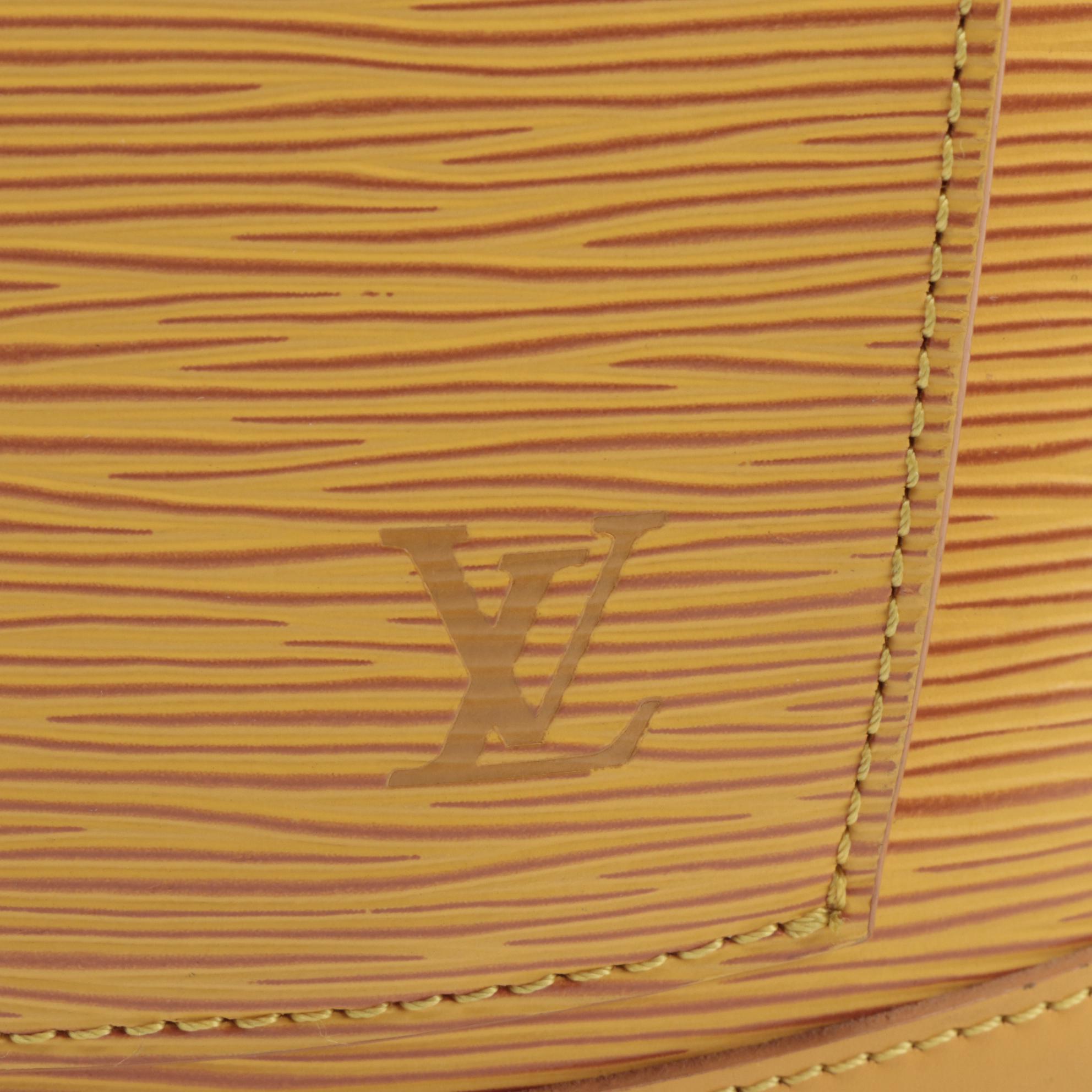 Louis Vuitton Gobelins Backpack in Tassil Yellow Epi Leather