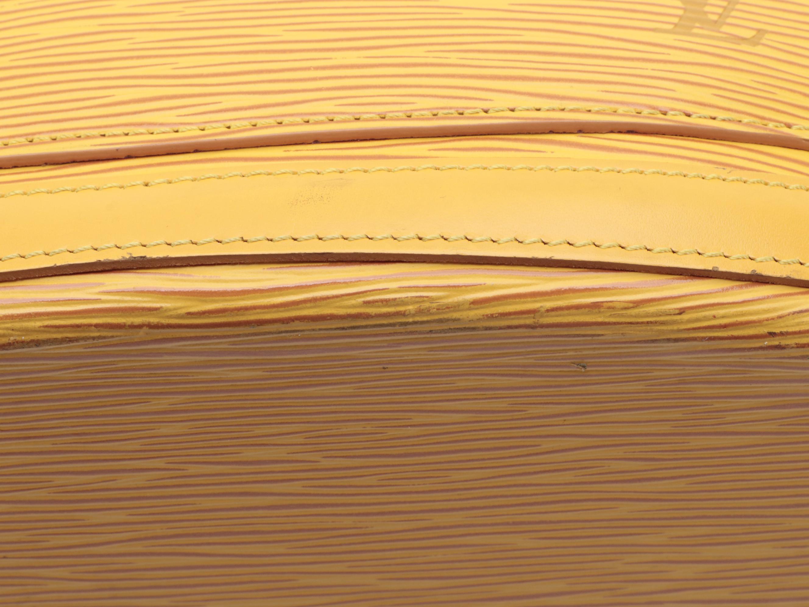 Louis Vuitton Gobelins Backpack in Tassil Yellow Epi Leather