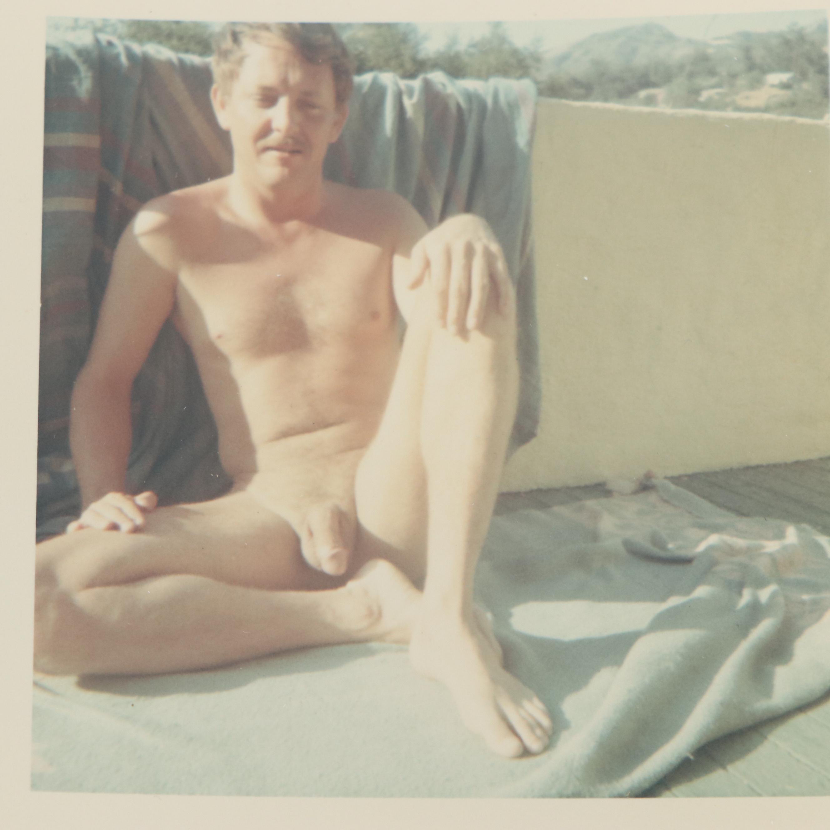 Edgar Hatten Nude Self-Portrait Chromogenic Color Prints, circa 1966