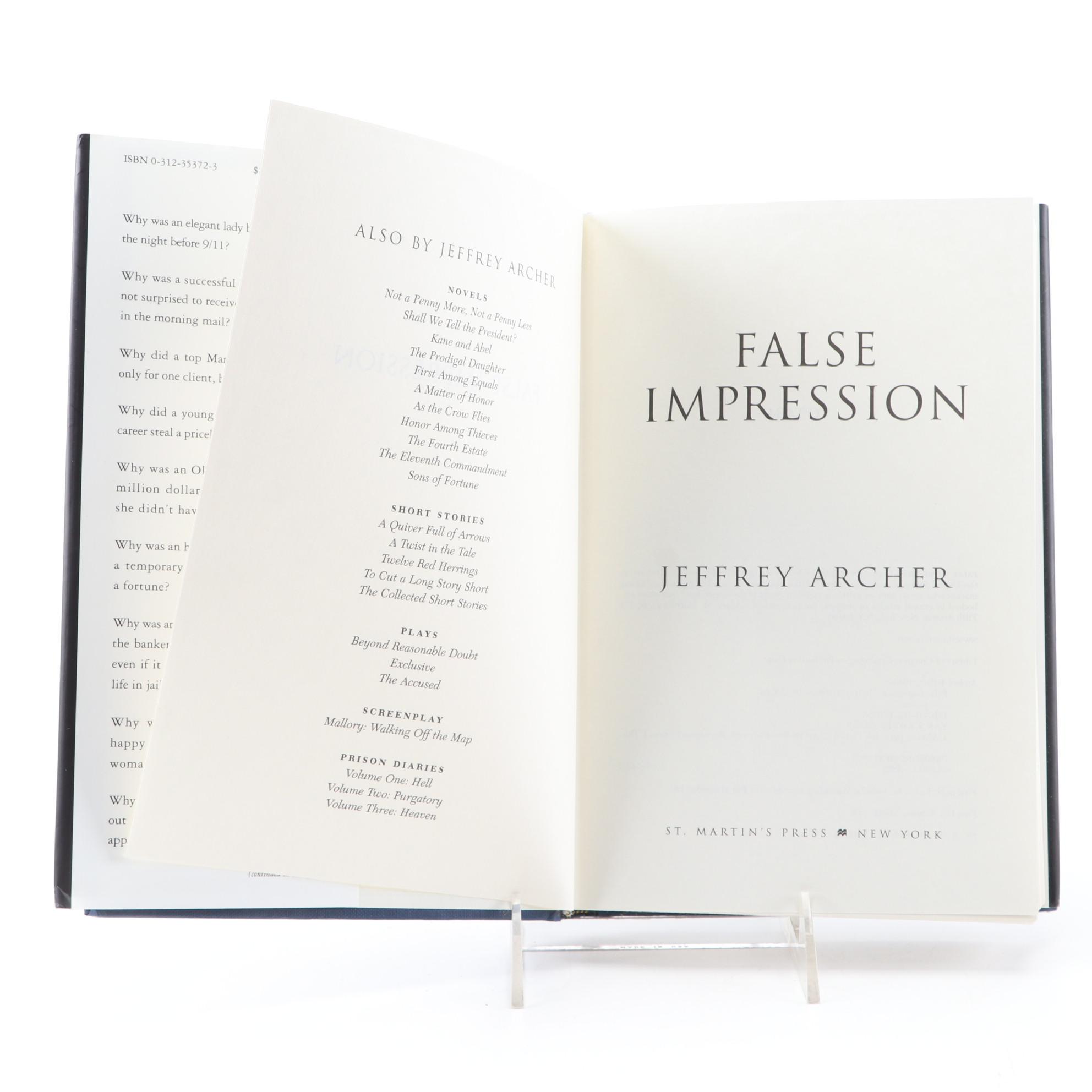 First Edition Novels Including "The Reivers" and "Foucault's Pendulum"