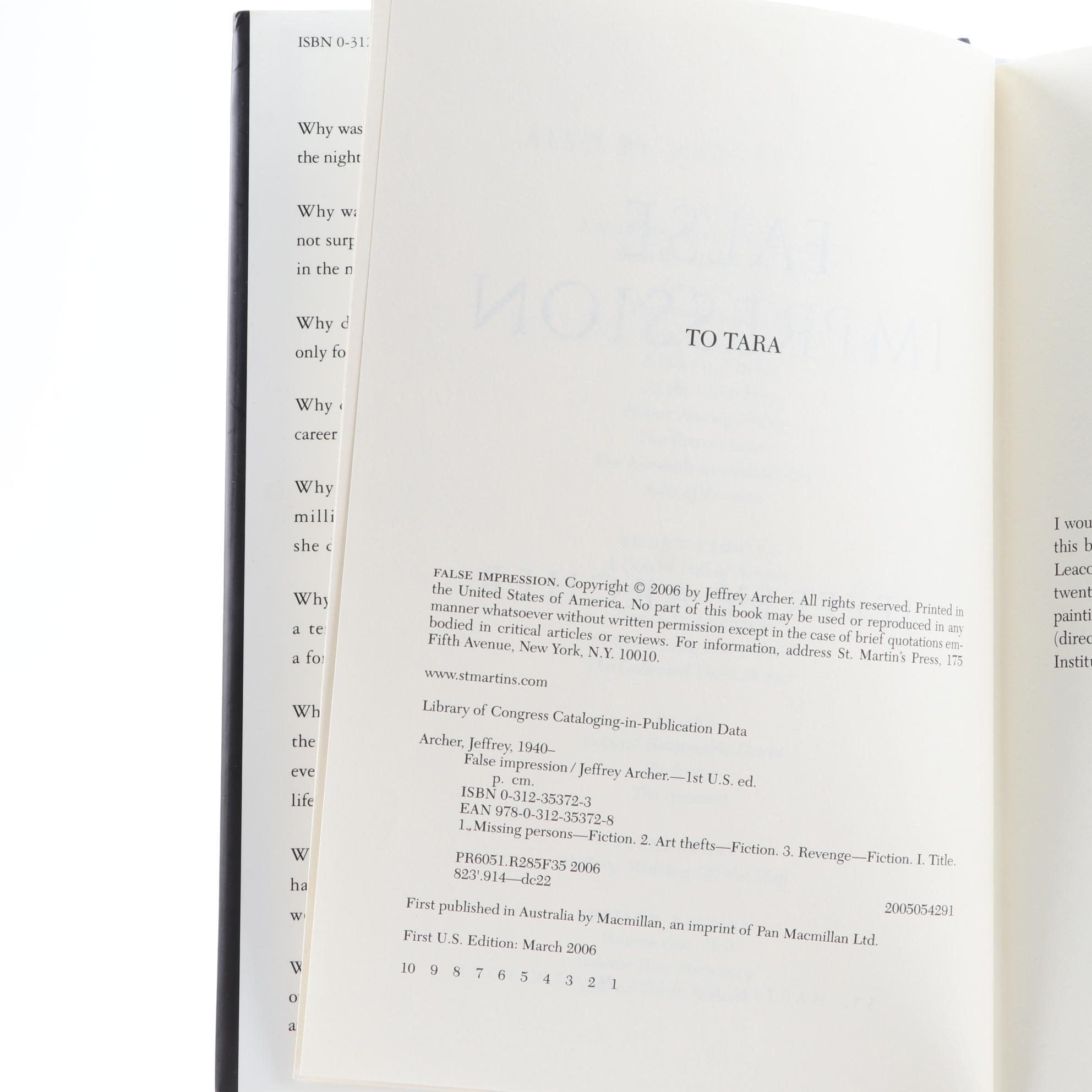 First Edition Novels Including "The Reivers" and "Foucault's Pendulum"