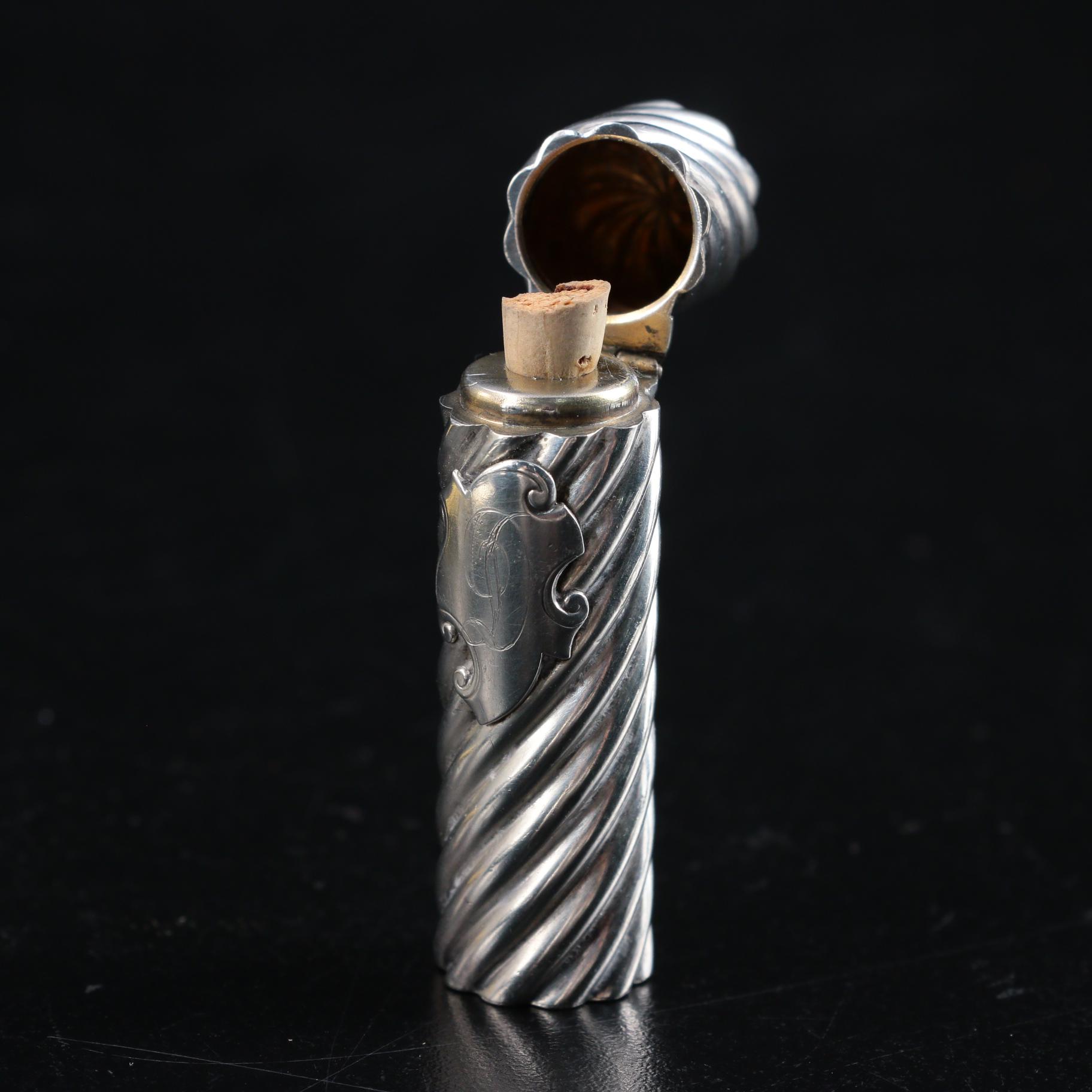 Hans Jensen 833 Silver Cigarette Box with Sterling Needle Holder and More