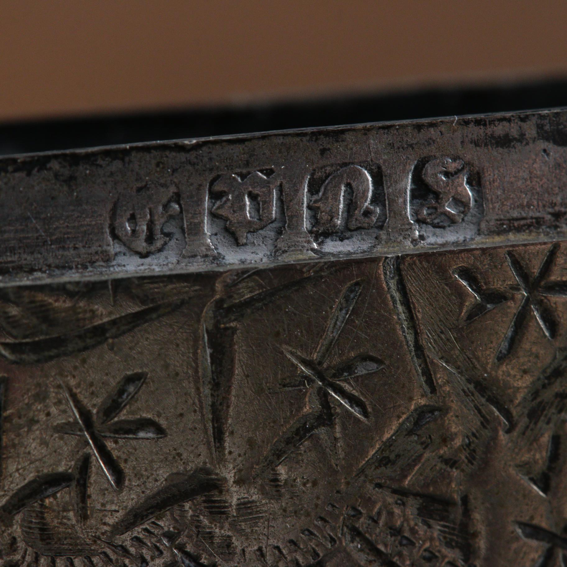 Hans Jensen 833 Silver Cigarette Box with Sterling Needle Holder and More