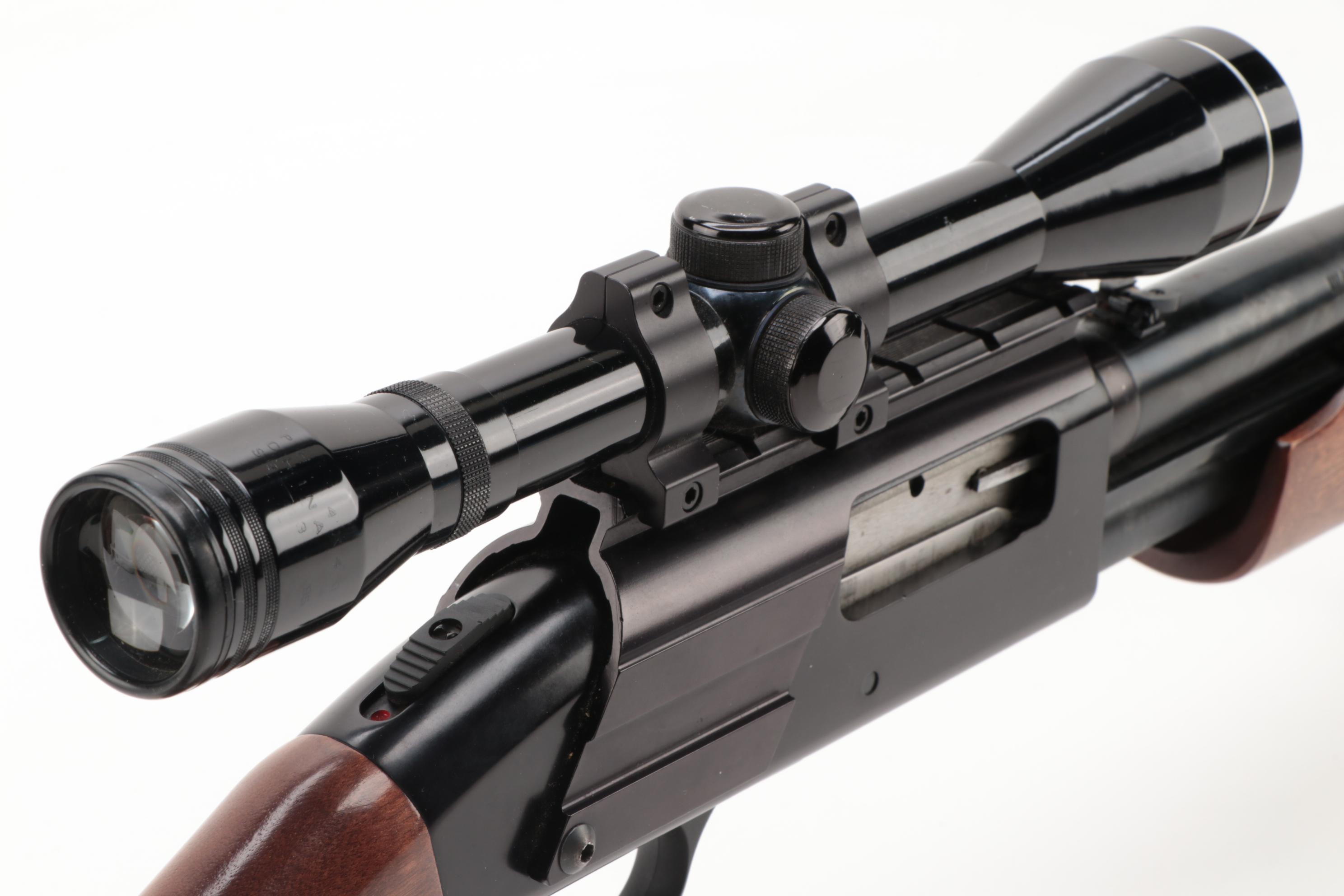 Mossberg Pump Shotgun With Scope and Extra Barrel