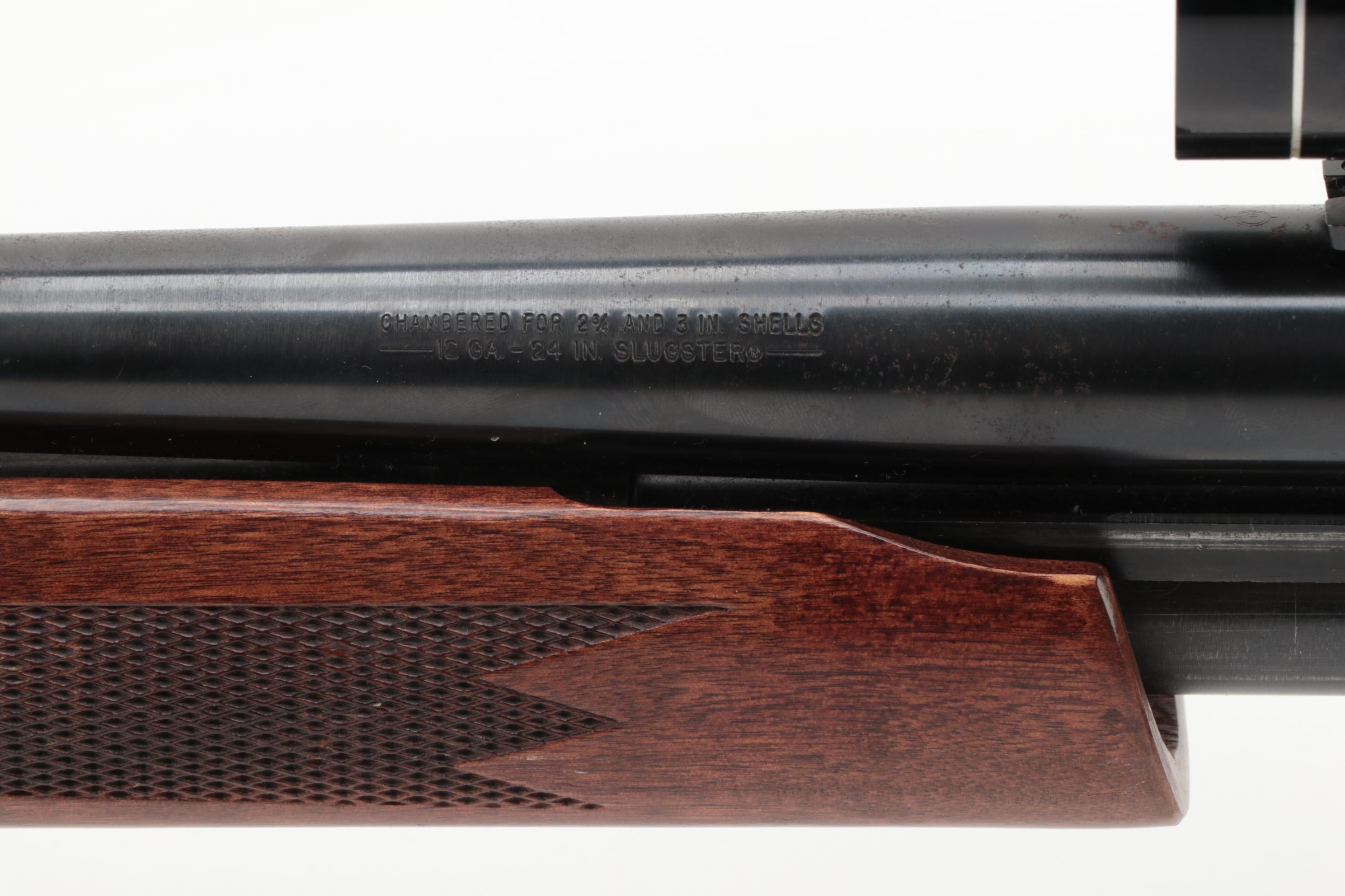 Mossberg Pump Shotgun With Scope and Extra Barrel