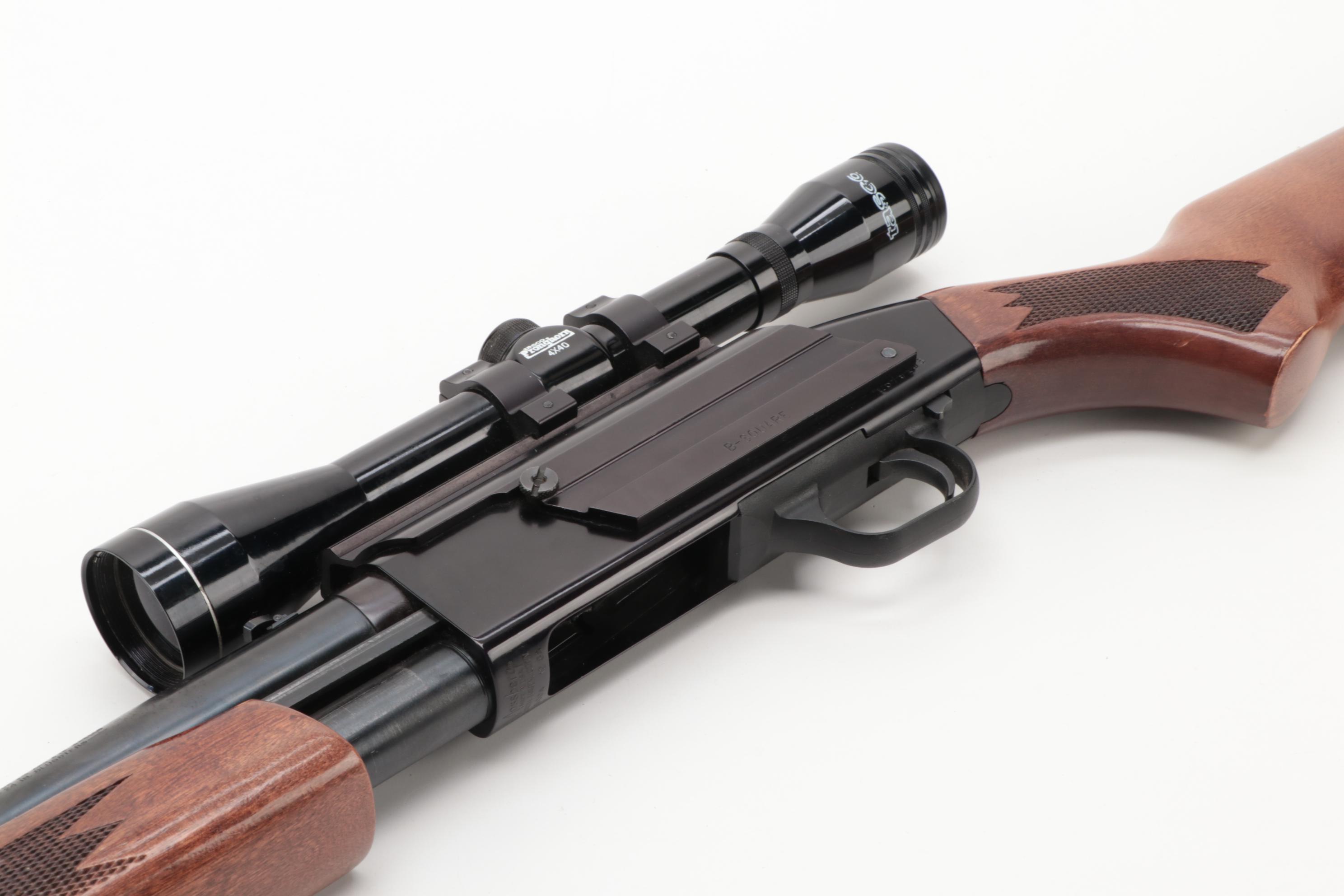 Mossberg Pump Shotgun With Scope and Extra Barrel