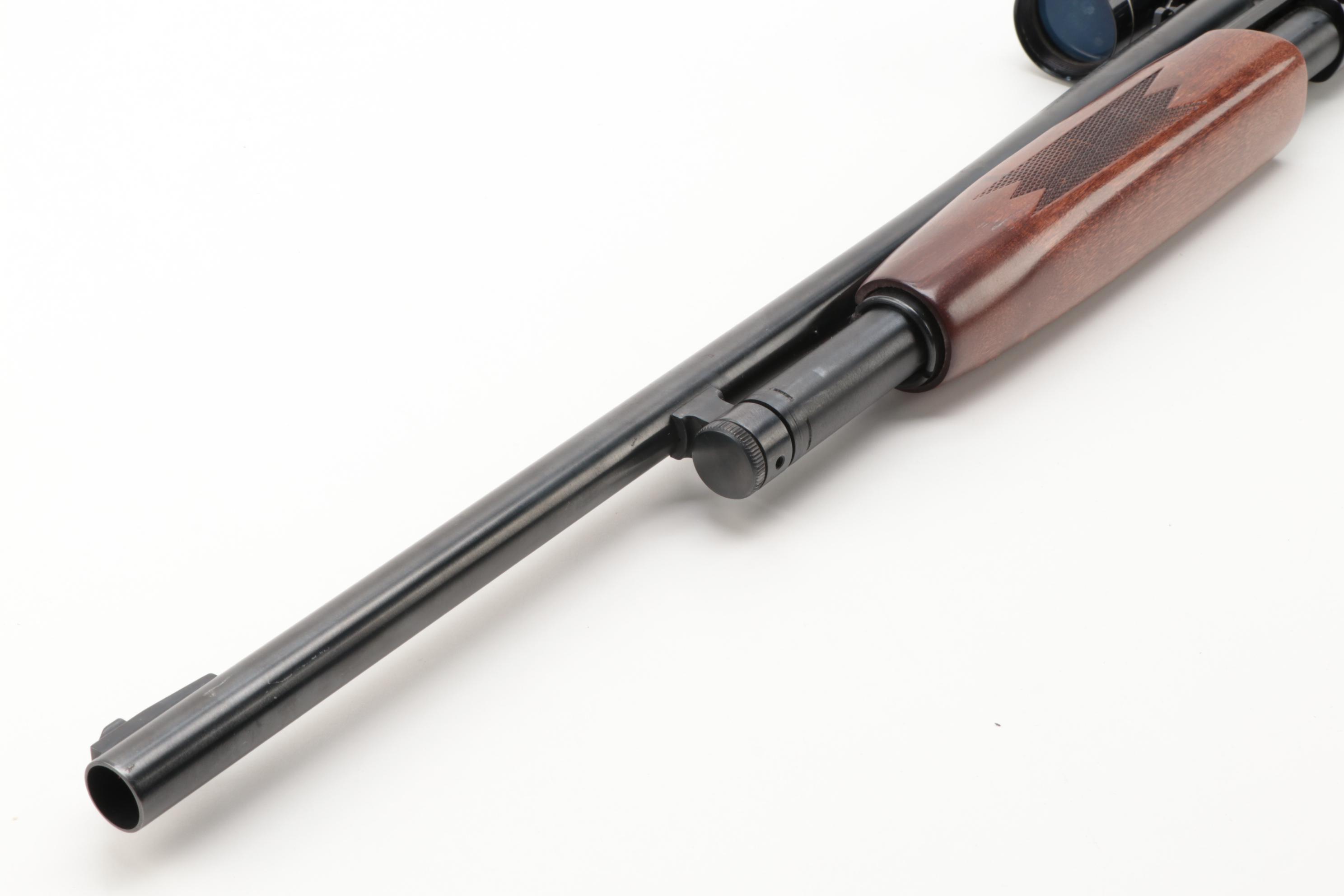 Mossberg Pump Shotgun With Scope and Extra Barrel