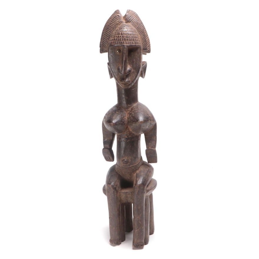 Bamana Style Wood Figure, Mali