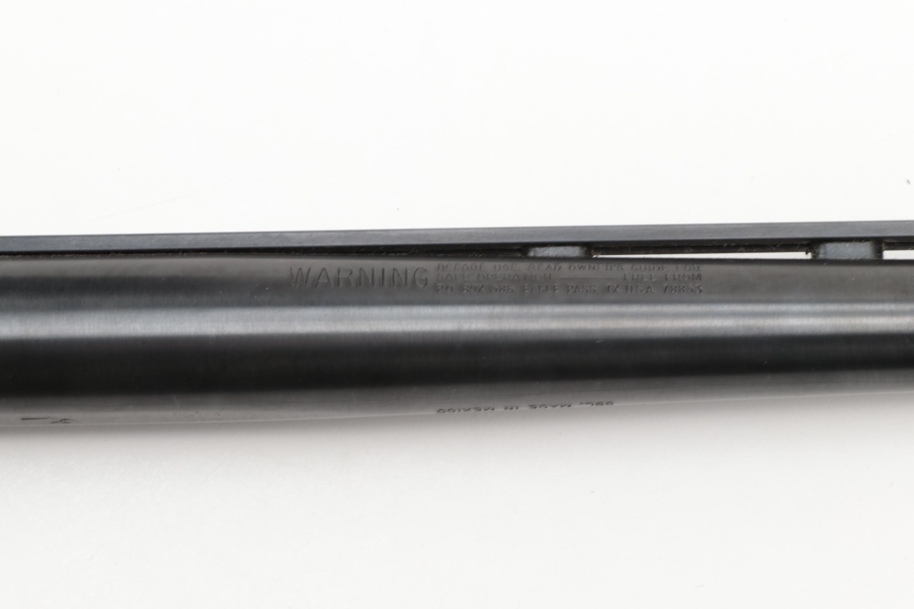 Mossberg Pump Shotgun With Scope and Extra Barrel