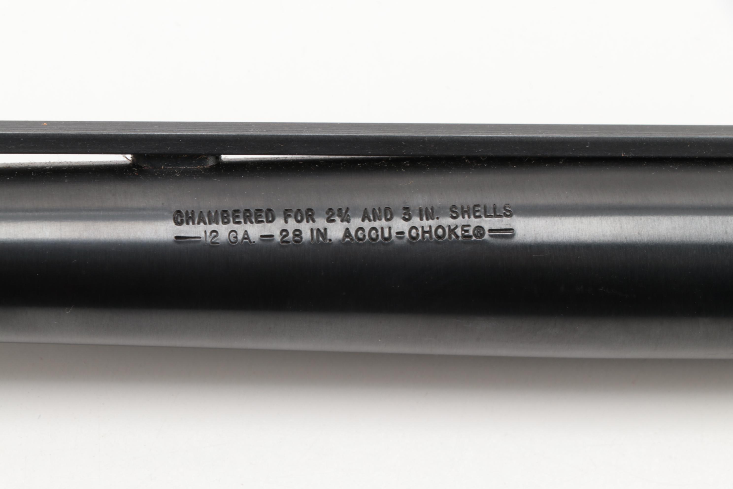 Mossberg Pump Shotgun With Scope and Extra Barrel